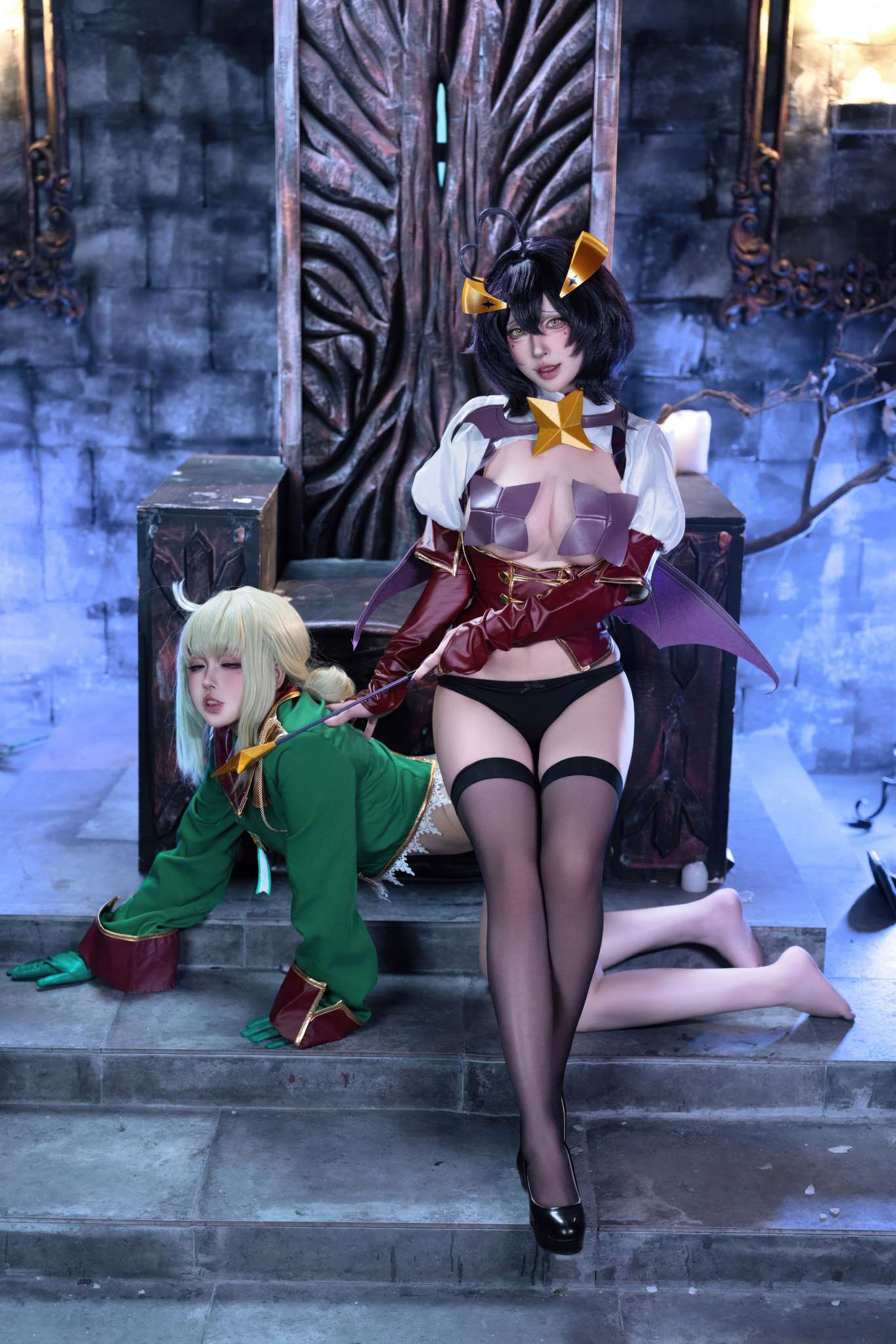 清水由乃 Vol.078 &猪突猛蛋 憧憬成为魔法少女 柊舞缇娜+阿良河琪舞 [71P1V-1.71G]-吾爱二次元