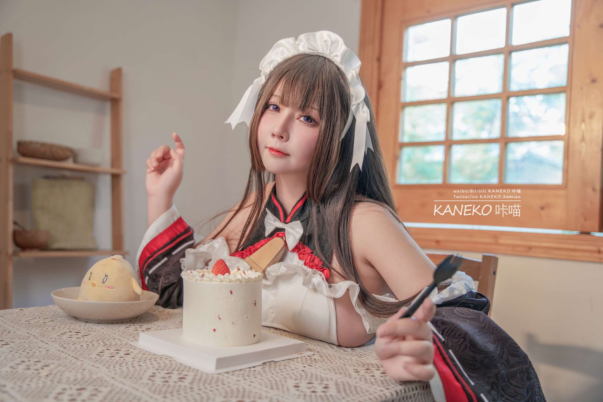 图片[4]-KANEKO_咔喵 Vol.025 樫野牛牛女仆 [35P2V-982MB]-吾爱二次元