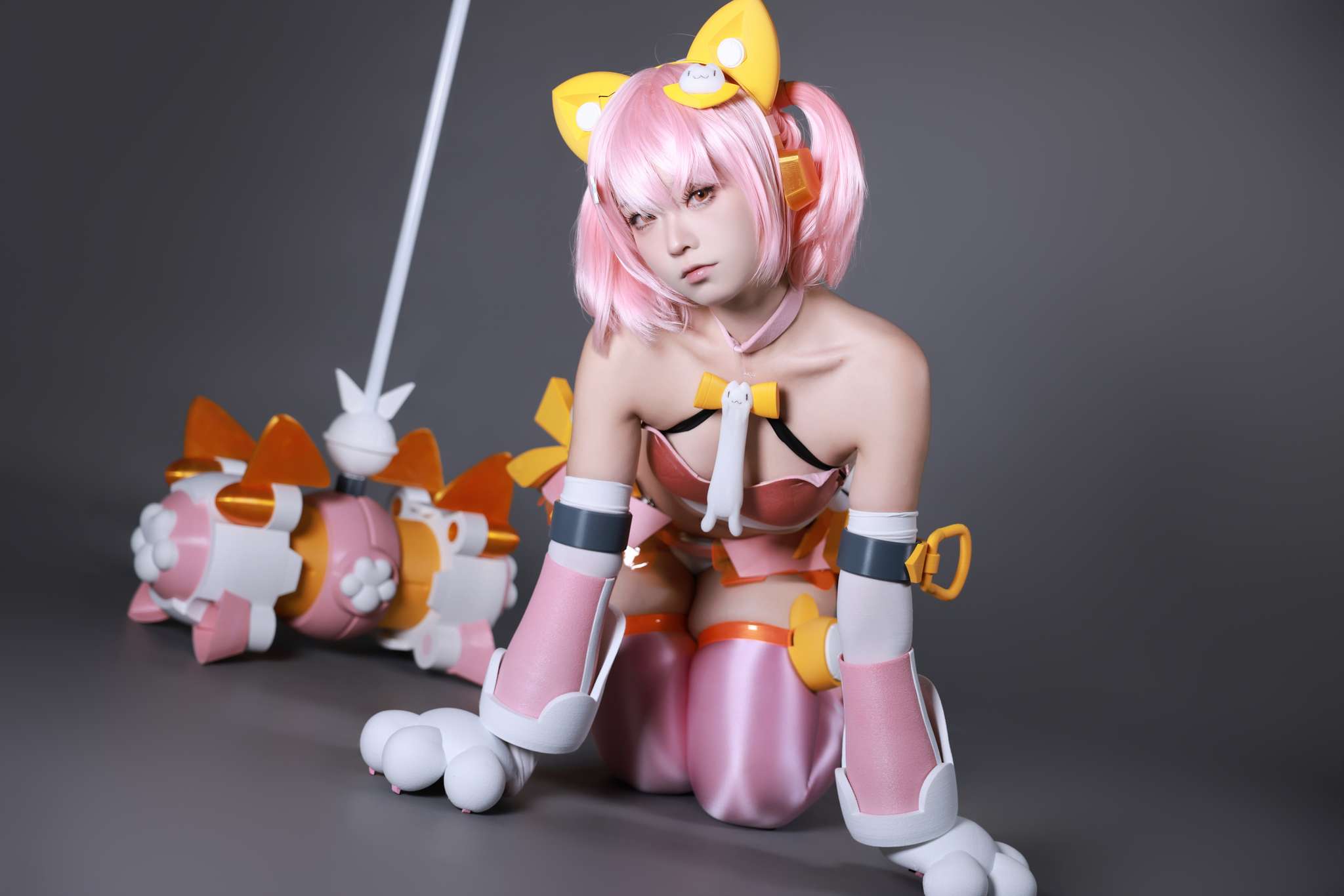 G44不会受伤 Vol.155 女神装置Puni Mofu猫猫[54P-762M]-蝶影二次元