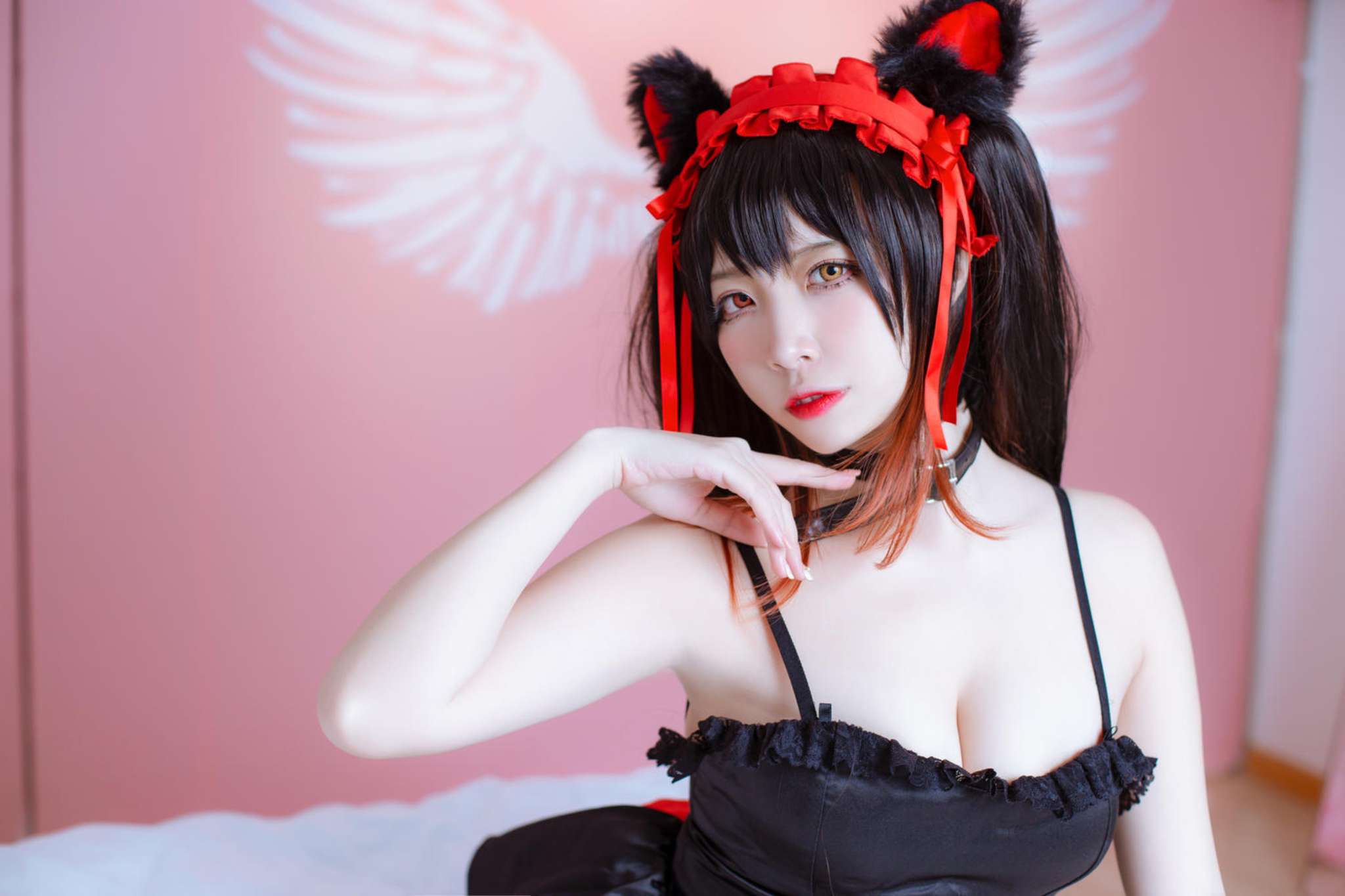 图片[3]-二佐Nisa Vol.203 狂三黑色睡衣 [30P-304MB]-蝶影二次元
