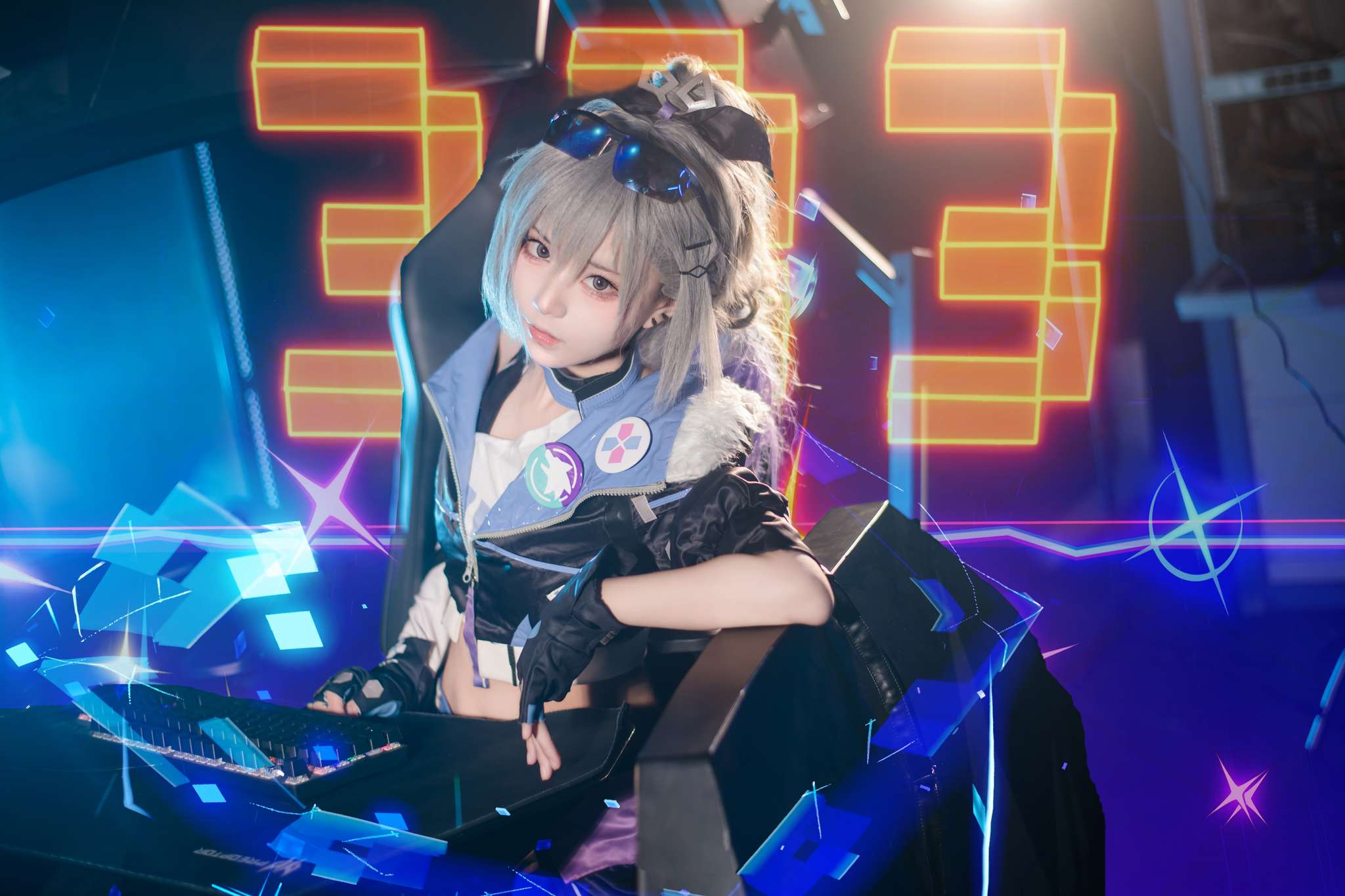 图片[5]-花柒Hana Vol.039 崩坏·星穹铁道 银狼[17P-274M]-吾爱二次元