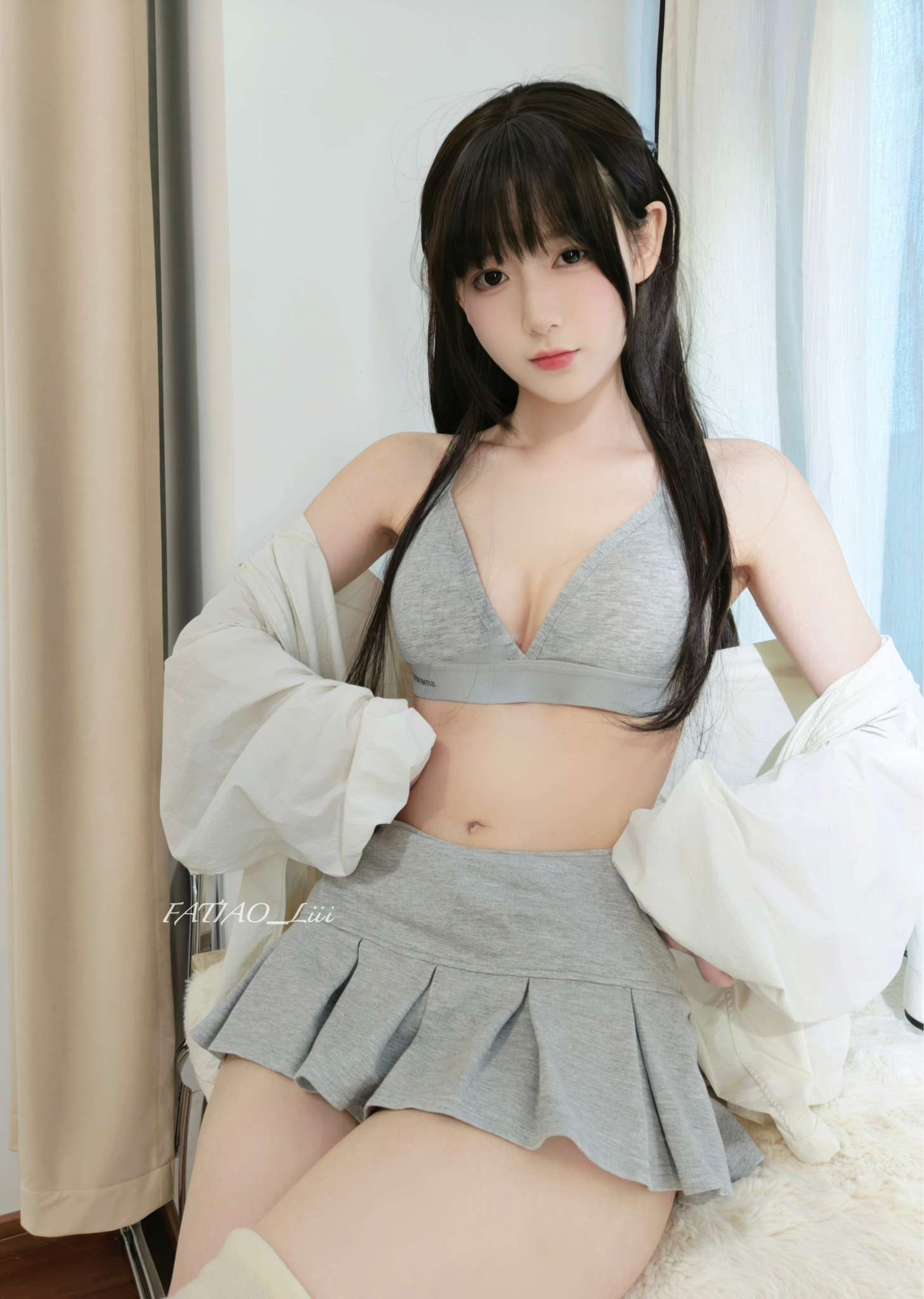 迷之呆梨 Vol.056 超短短裙[18P1V-190M]-吾爱二次元