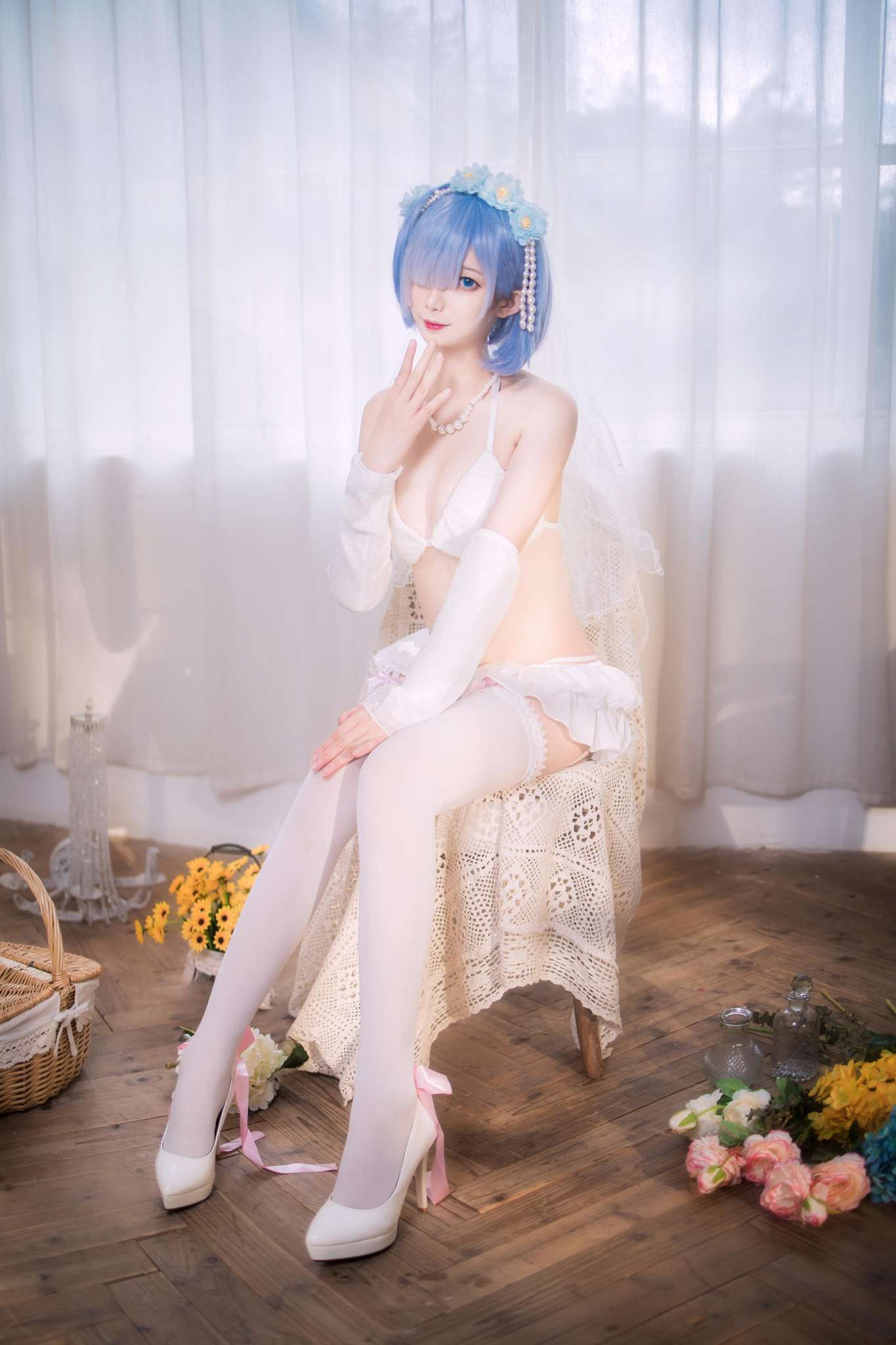 图片[5]-封疆疆v Vol.076 蕾姆花嫁[26P-119M]-吾爱二次元