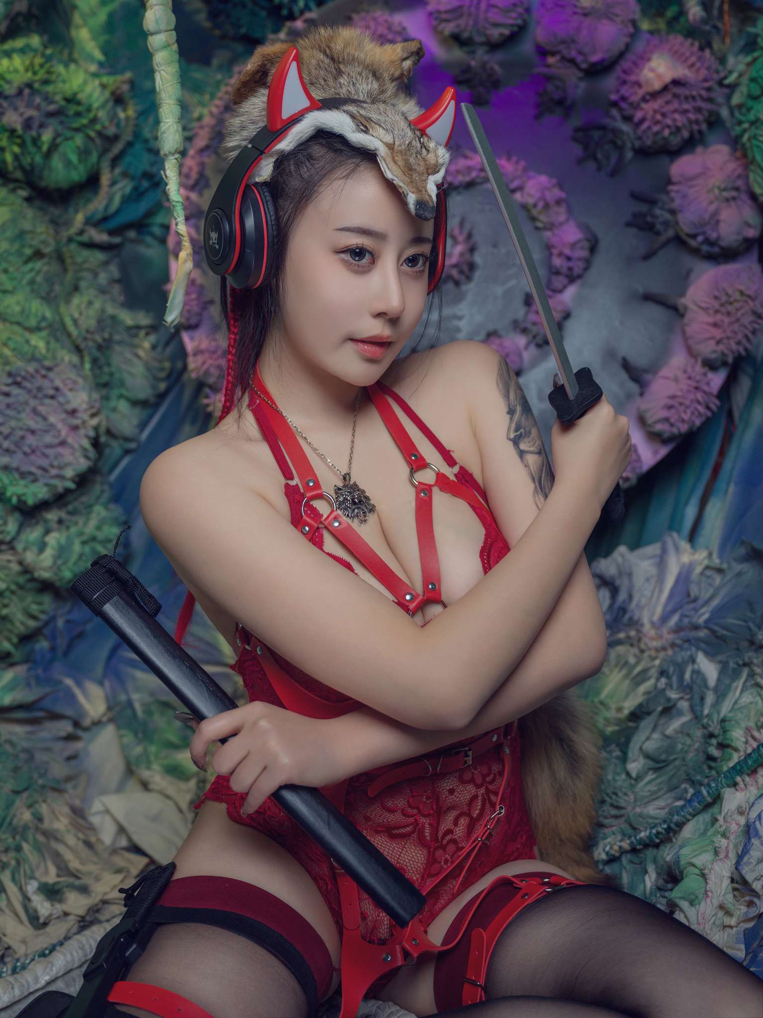 图片[3]-奈汐酱nice Vol.092 猎狼女[48P1V-0.98G]-吾爱二次元