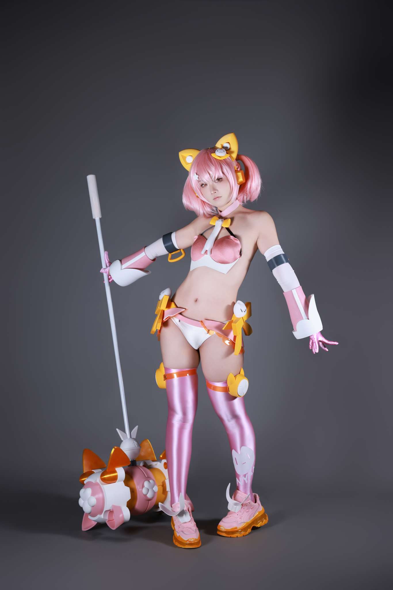 图片[3]-G44不会受伤 Vol.155 女神装置Puni Mofu猫猫[54P-762M]-蝶影二次元