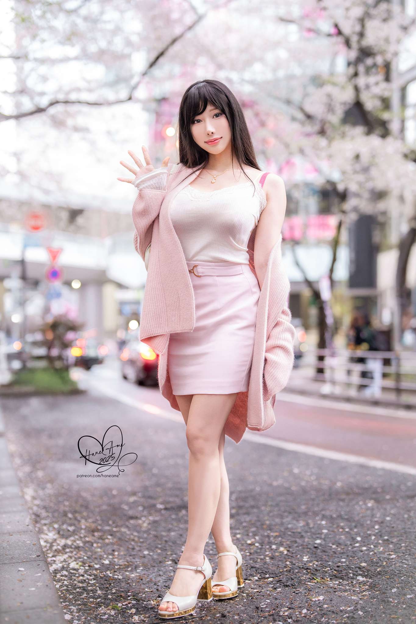 雨波_HaneAme Vol.406 Original Sakura Shibuya Girl 澀谷櫻坂 [30P3V-262M]-吾爱二次元