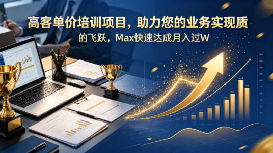 高客单价培训项目，助力您的业务实现质的飞跃，Max快速达成月入过W【原创双语字幕】-七宝：认真做好一件事