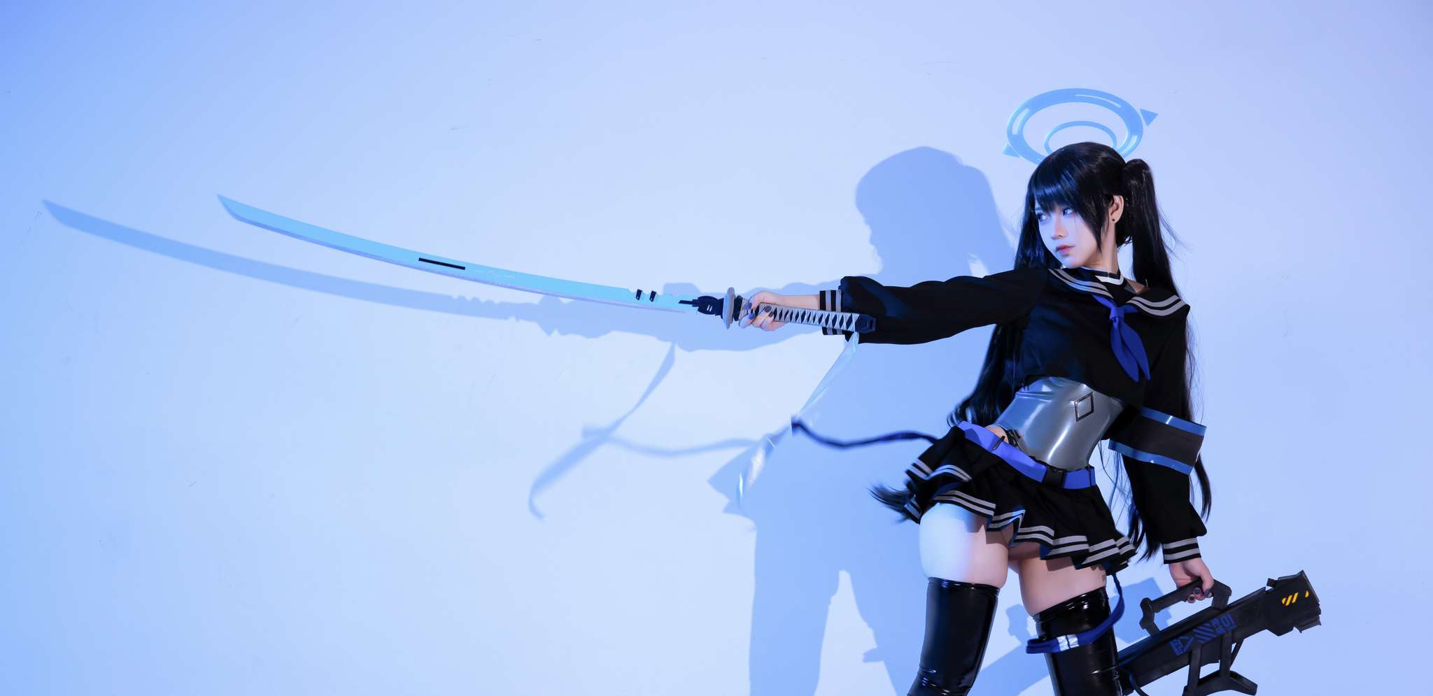 图片[5]-G44不会受伤 Vol.152 Solarain BLUE-蓝色袖章[30P-452M]-吾爱二次元