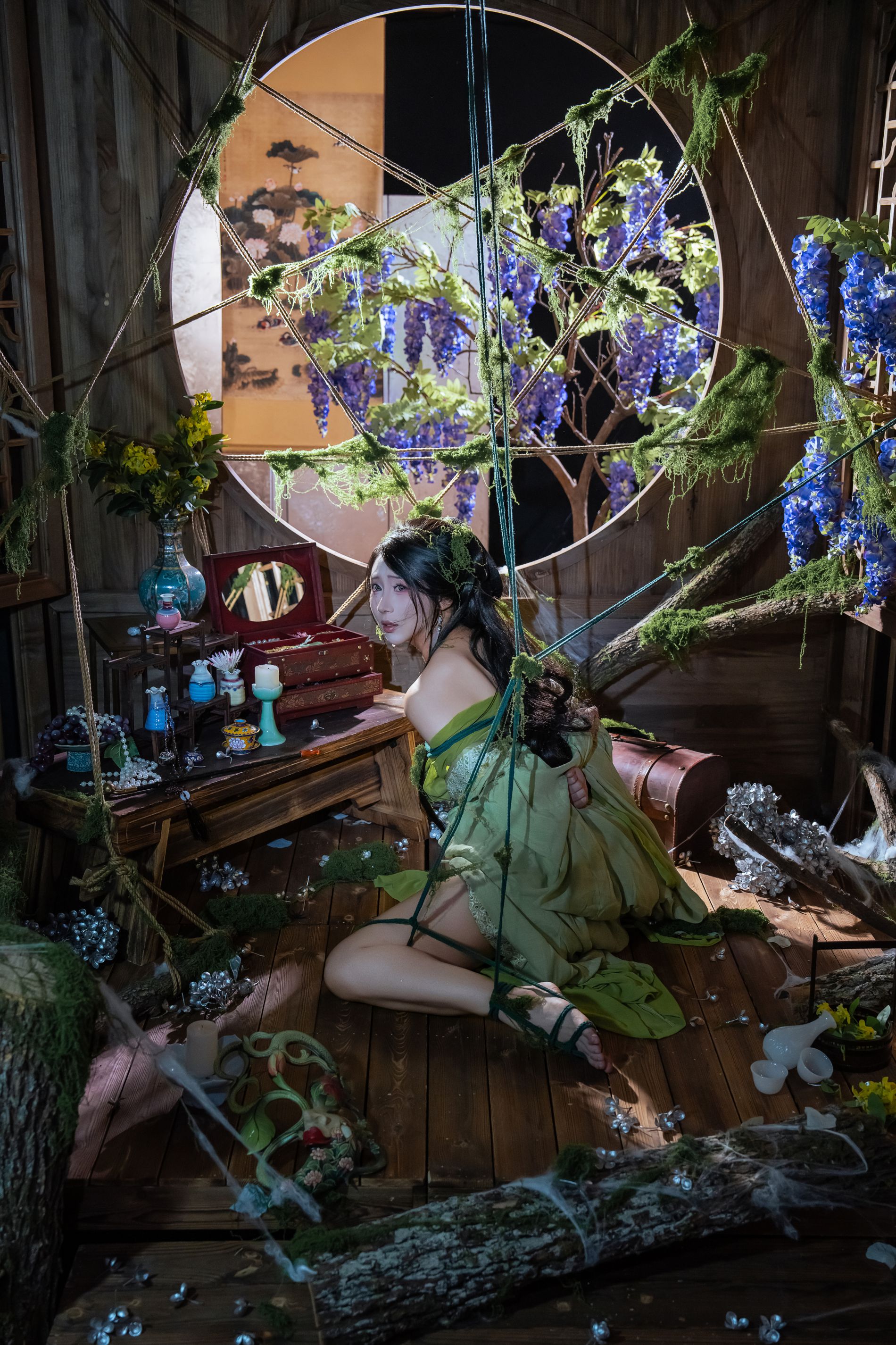 云溪溪 Vol.107 苔缚[93P1V-3.38G]-吾爱二次元