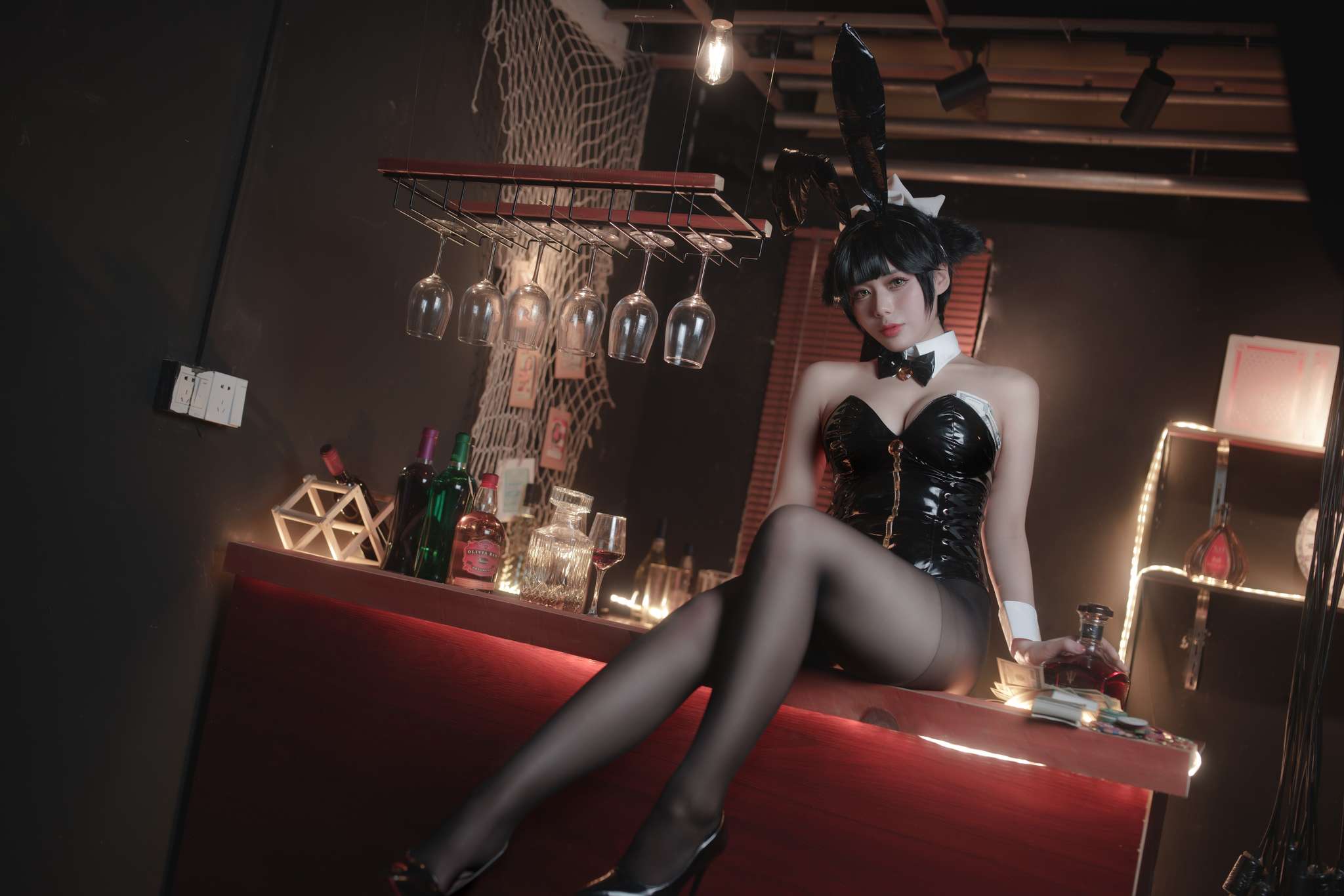 阿九从不咕咕 Vol.039 高雄兔女郎[24P-148M]-蝶影二次元