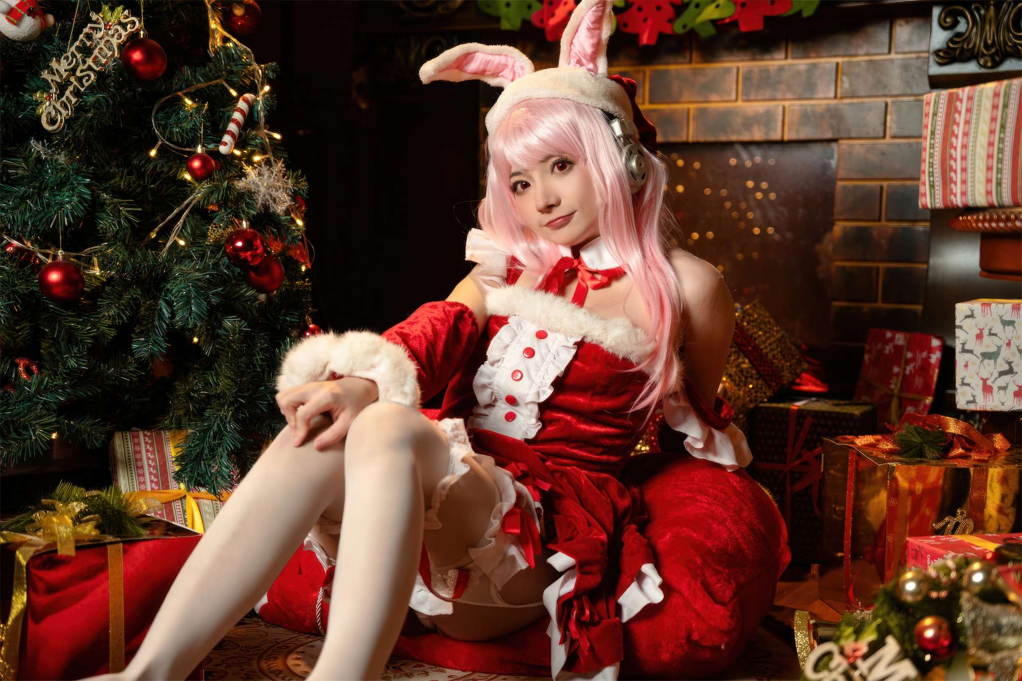 是三不是世w Vol.043 索尼子 圣诞[44P-471M]-吾爱二次元