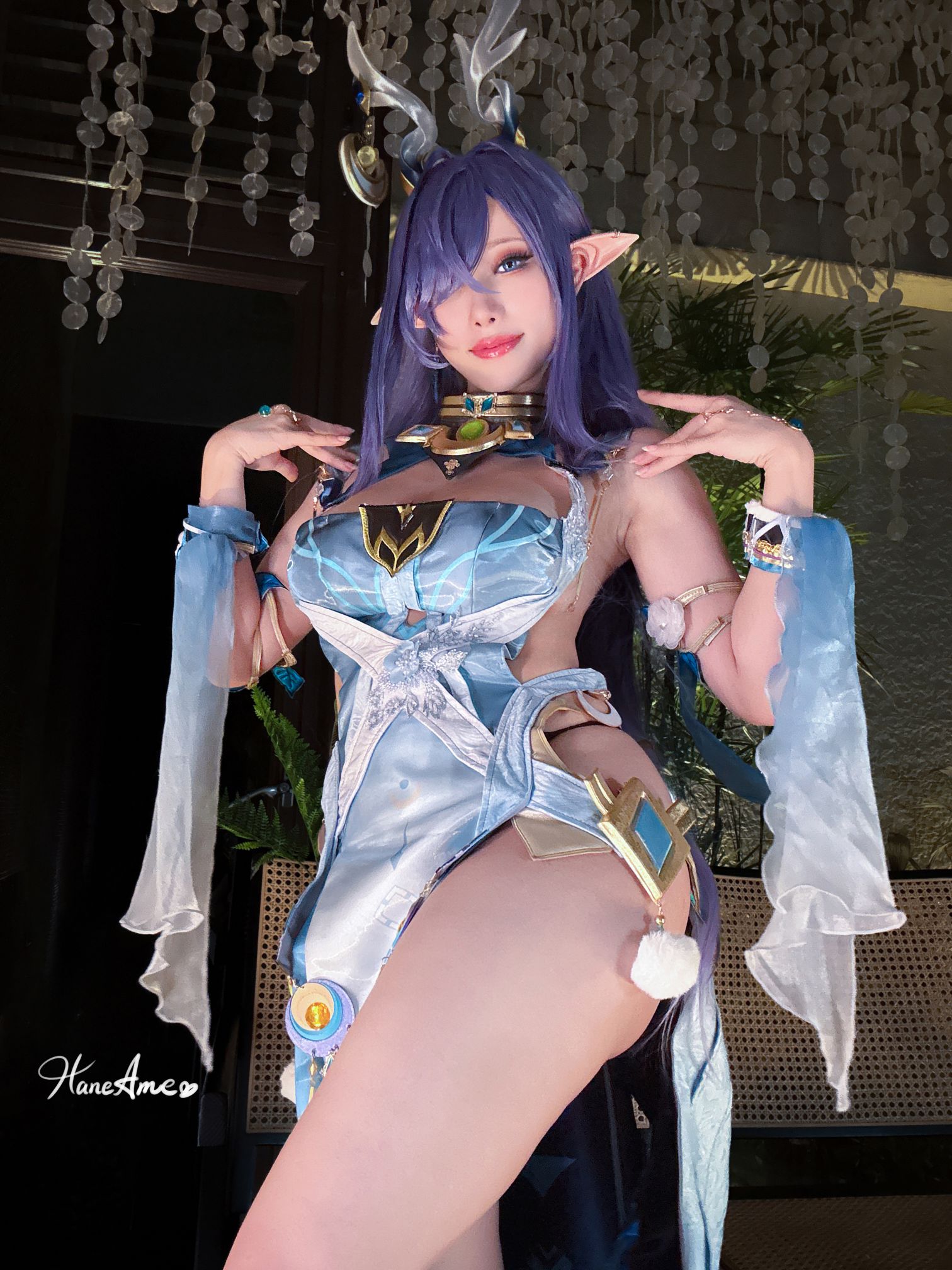 雨波_HaneAme Vol.425 2025年09月订阅 原神 菈乌玛 [40P5V]-吾爱二次元