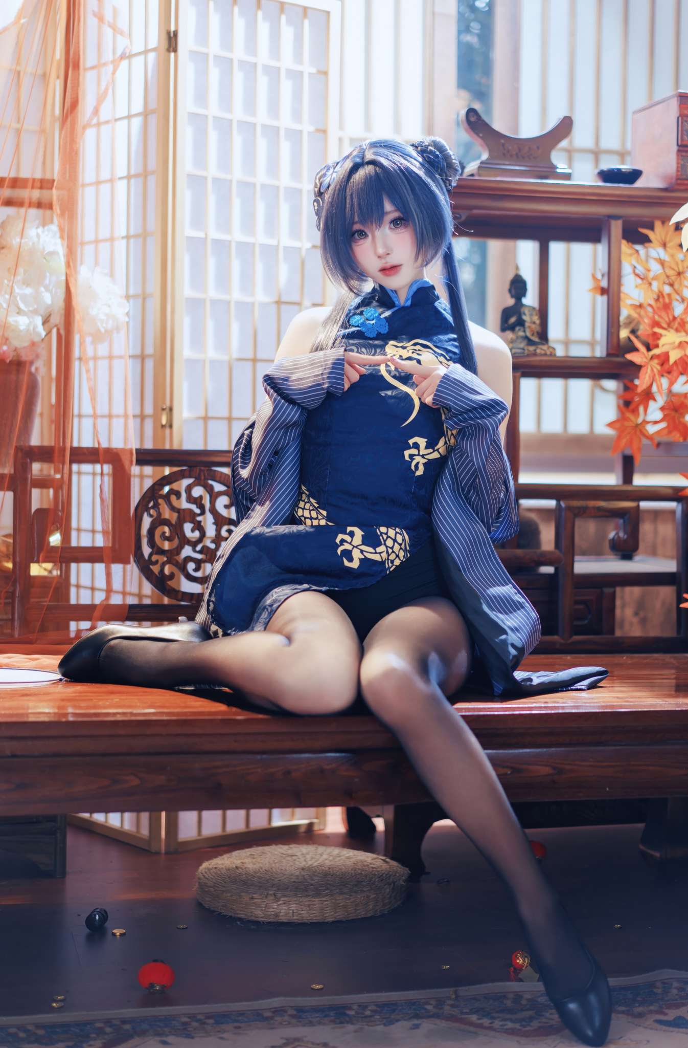 西园寺南歌 Vol.035 蔚蓝档案 妃咲 [51P-438MB]-吾爱二次元