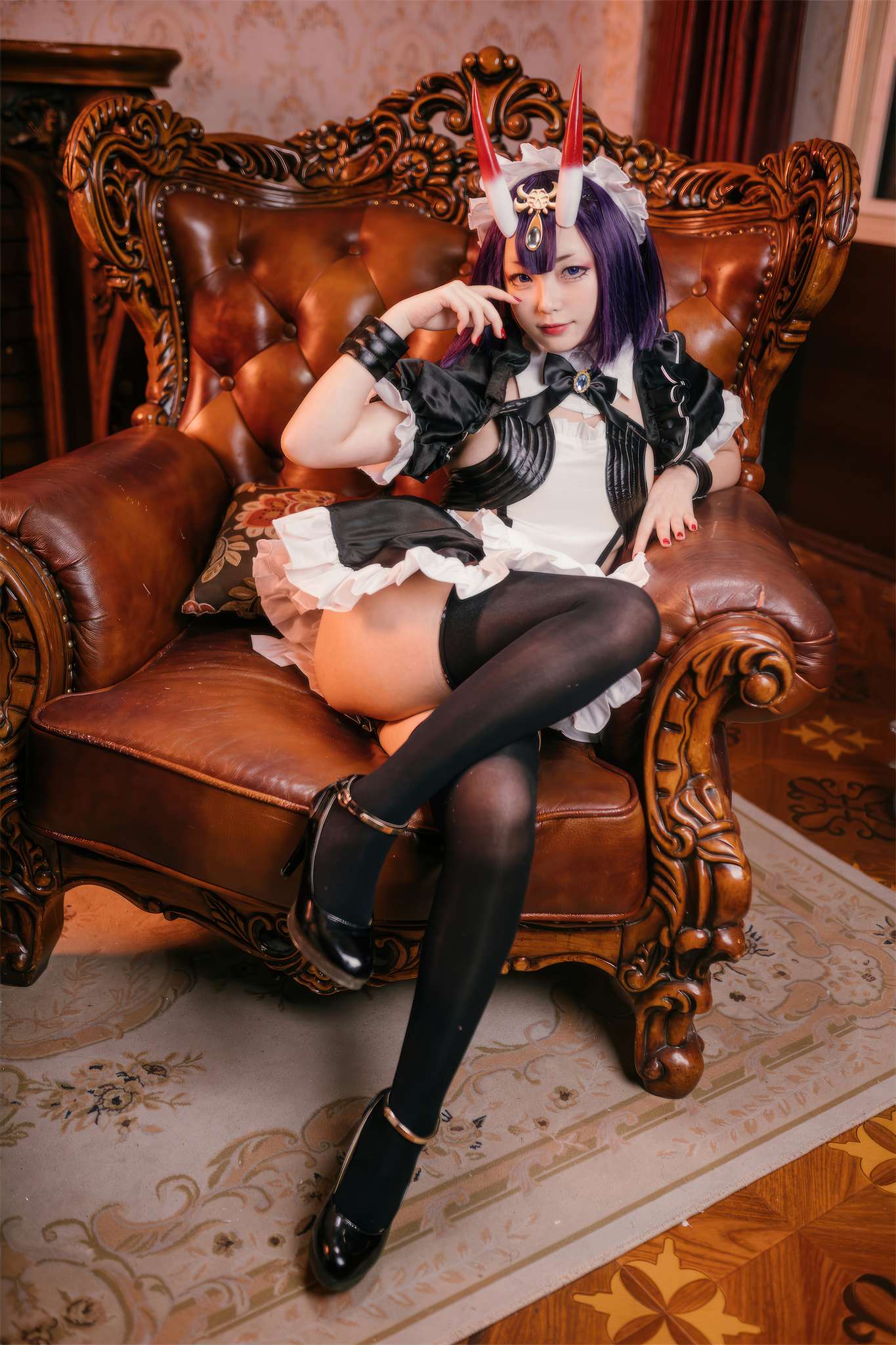 花铃 Vol.052 FGO 酒吞童子 女仆 [72P-697MB]-吾爱二次元