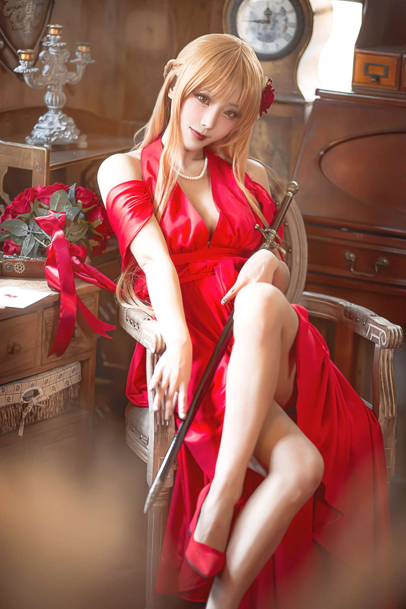 切切celia Vol.035 亚丝娜礼服 [28P-534MB]-吾爱二次元
