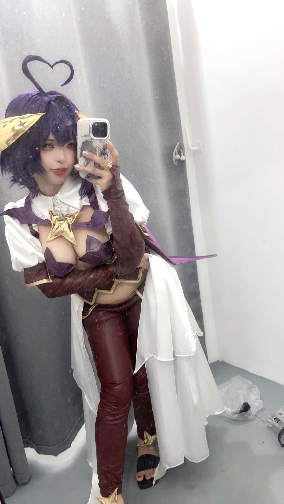 小和甜酒 Vol.019 &橙风千雅 - 柊舞缇娜 爱丽丝 魔法少女双人[55P7V-439M]-吾爱二次元