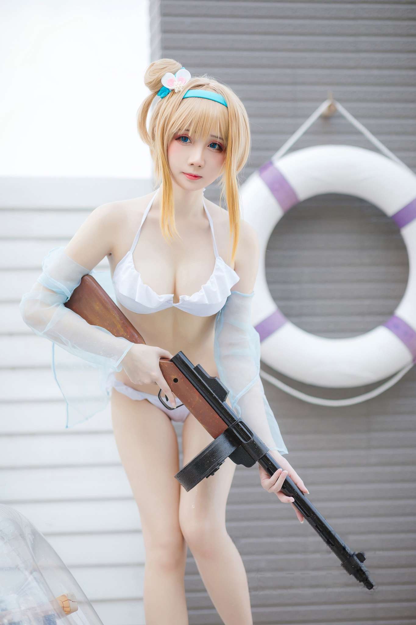 图片[5]-焖焖碳 Vol.038 少女前线 索米 泳装 [46P-150M]-吾爱二次元