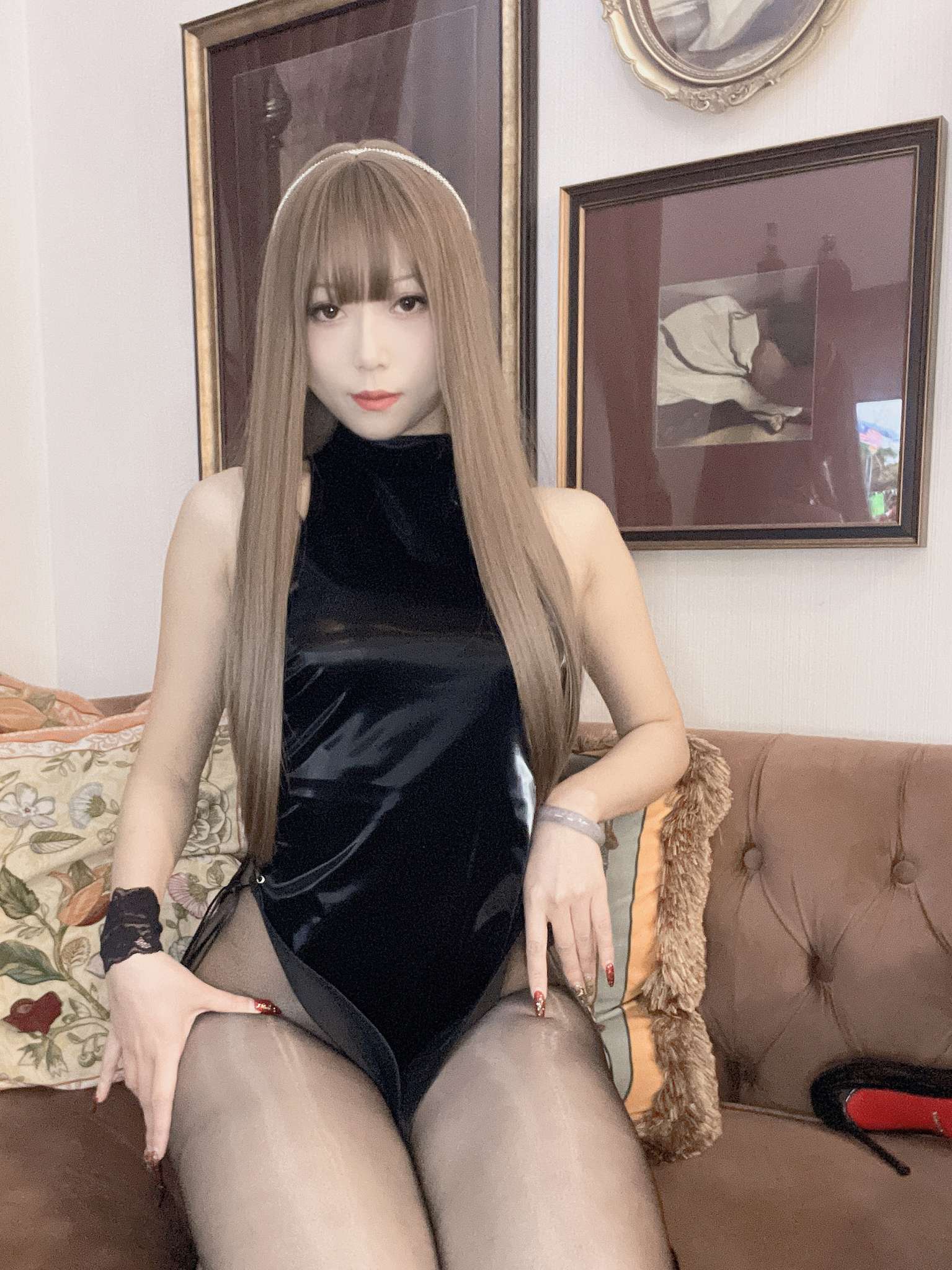 Money冷冷 Vol.041 绑带旗袍裙 [36P-119M]-吾爱二次元