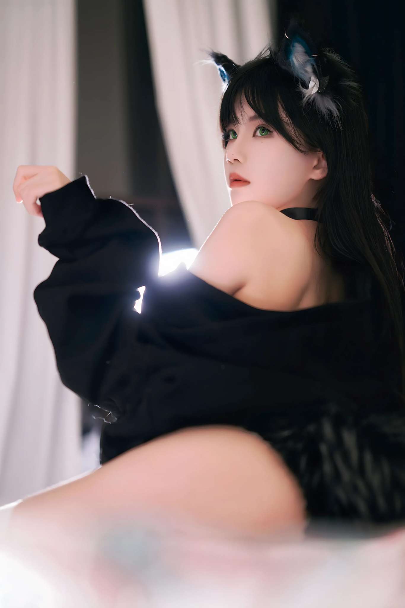 桜桃喵 Vol.214 缅因猫猫 [47P-235M]-吾爱二次元