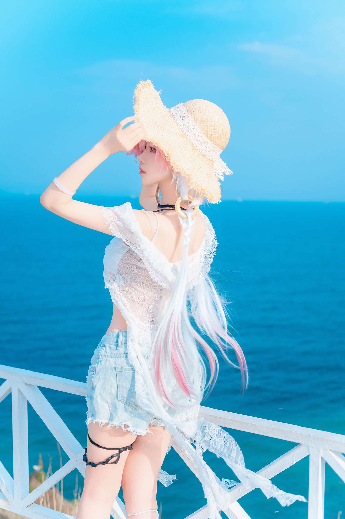 Shika小鹿鹿 Vol.125 鸣潮 长离 海[22P-157M]-吾爱二次元