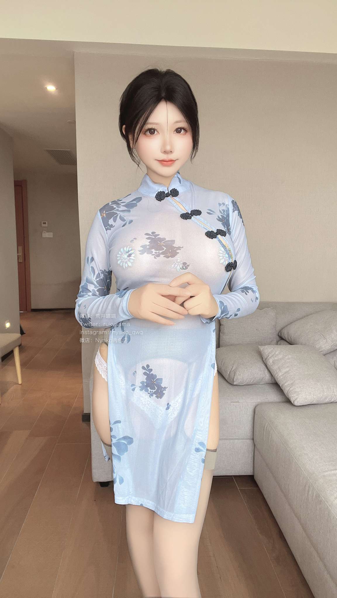 图片[2]-Nyako喵子 Vol.075 自拍31[56P1V-652M]-吾爱二次元