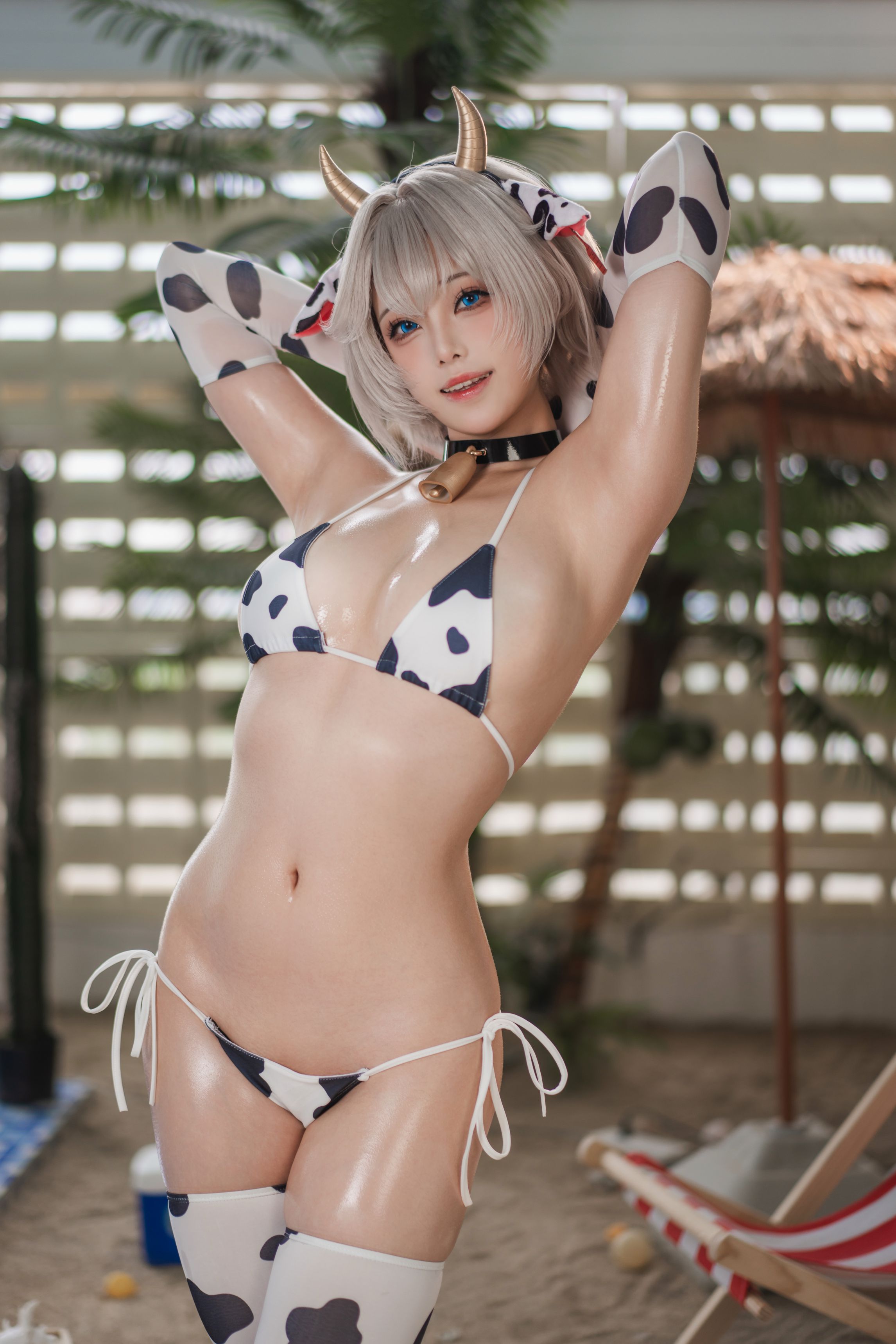 蜜汁猫裘 Vol.119 棕色尘埃奶牛[173P2V-8.6G]-吾爱二次元