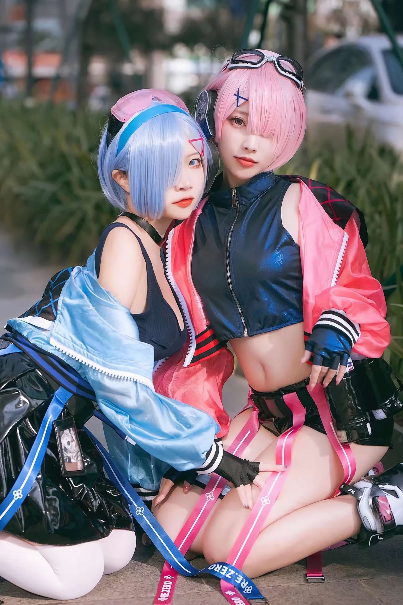 二佐Nisa Vol.206 &宫本桜 蕾姆&拉姆 霓虹都市 萤火虫动漫游戏嘉年华场照 [19P-250MB]-吾爱二次元