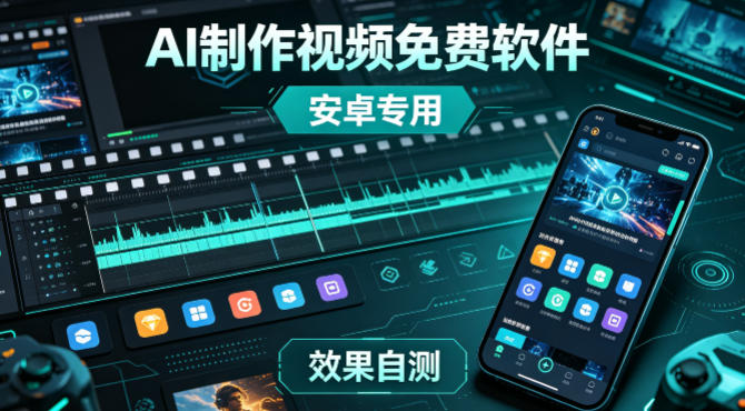 AI制作视频免费软件，安卓软件，效果自测-七宝：认真做好一件事