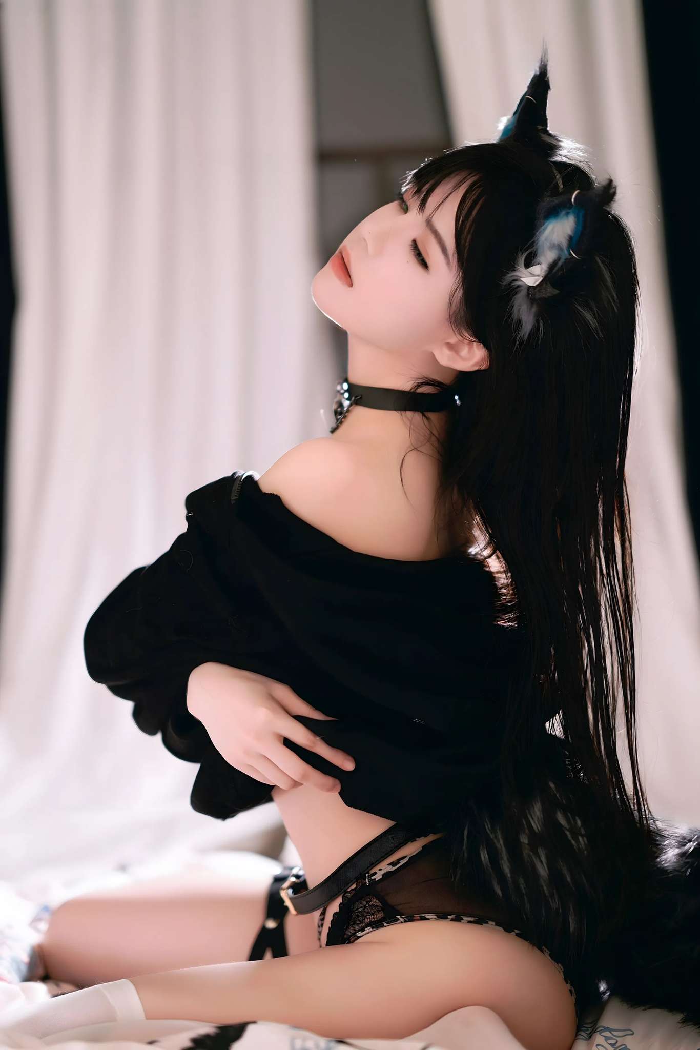 桜桃喵 Vol.214 缅因猫猫 [47P-235M]-吾爱二次元
