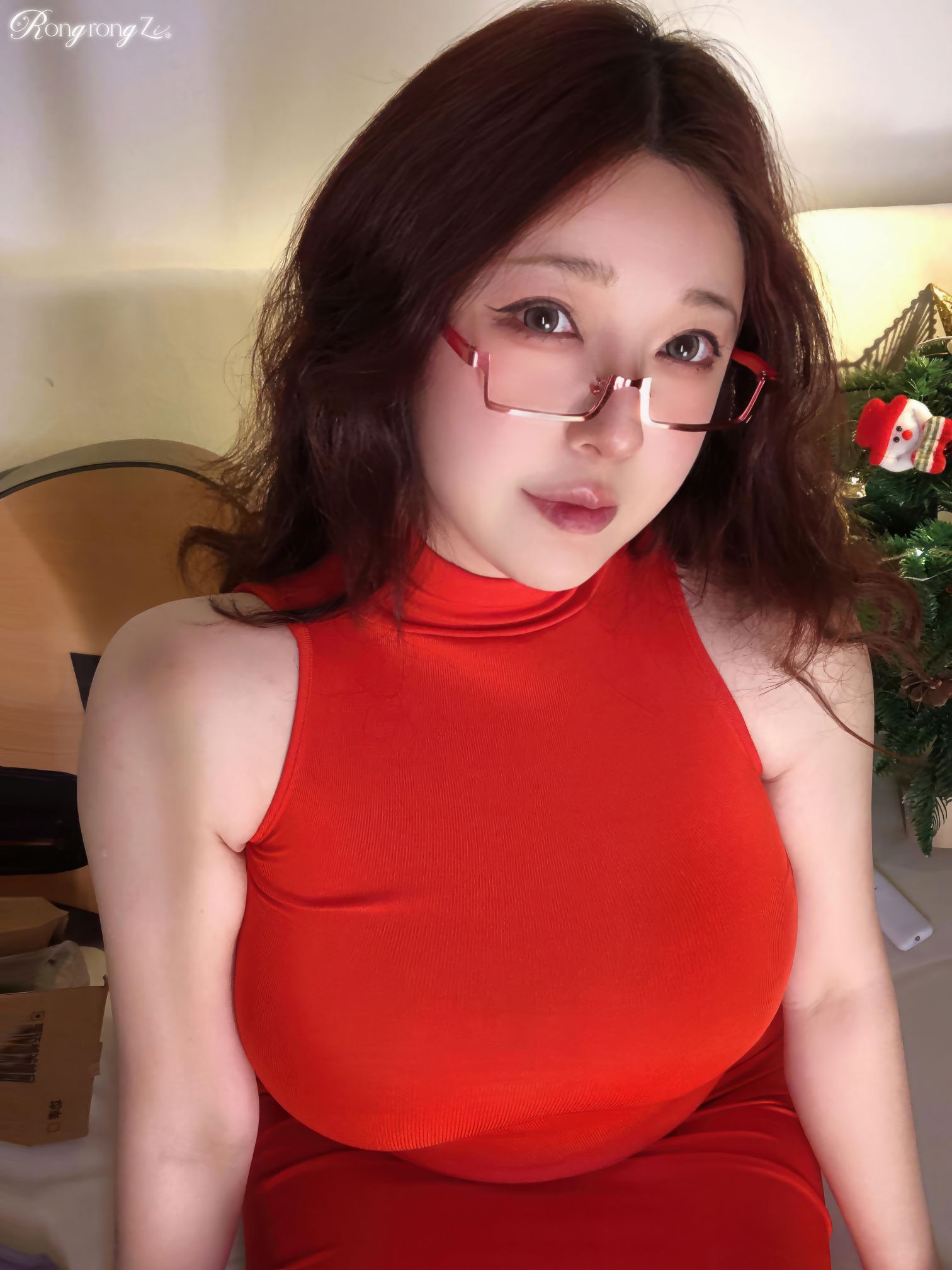 图片[5]-小容仔咕咕咕w Vol.038 圣诞特辑[35P-198M]-吾爱二次元