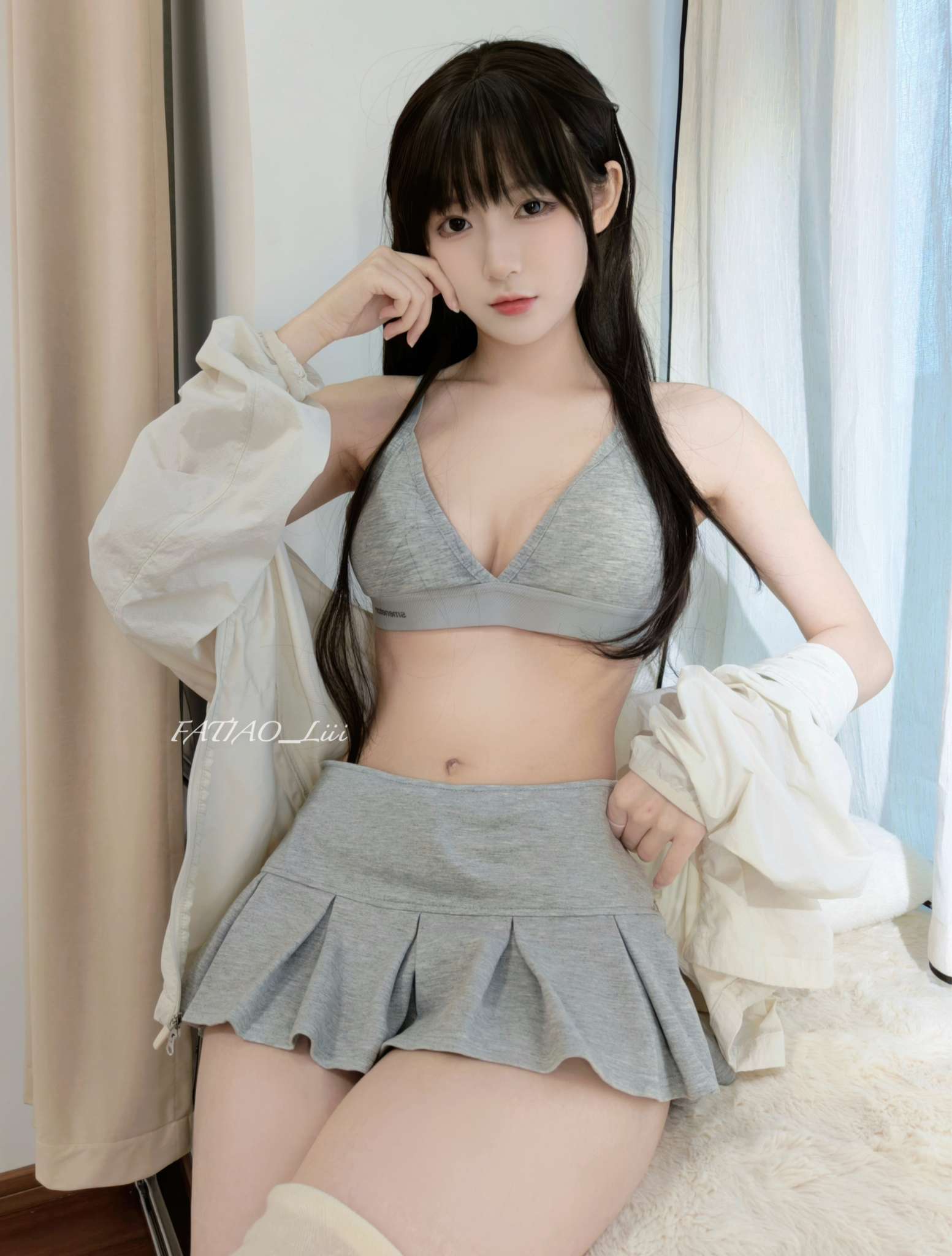 迷之呆梨 Vol.056 超短短裙[18P1V-190M]-吾爱二次元