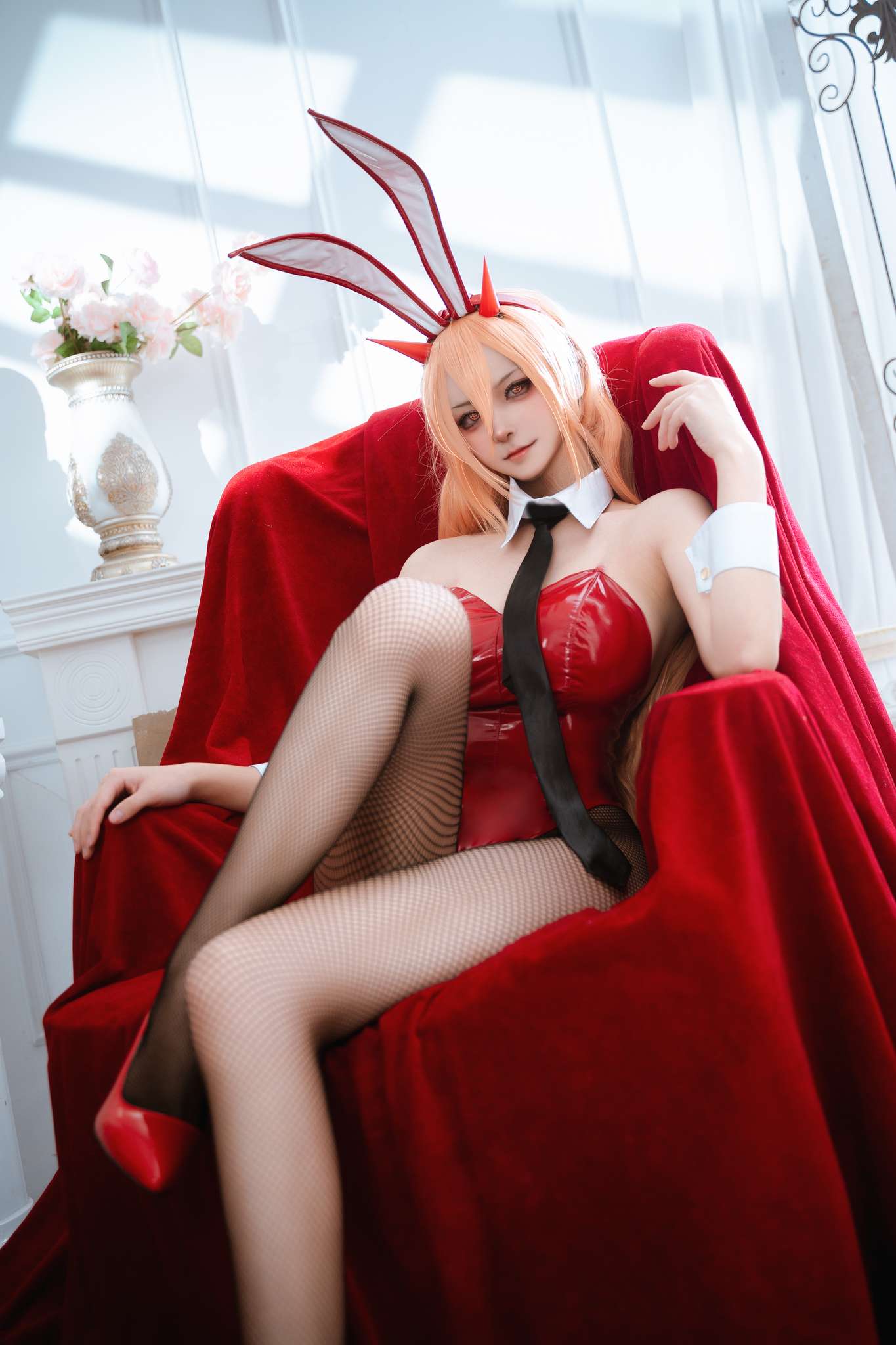 图片[5]-Seya-狮砸 Vol.037 电锯人 帕瓦&玛奇玛 兔女郎[13P-156M]-吾爱二次元