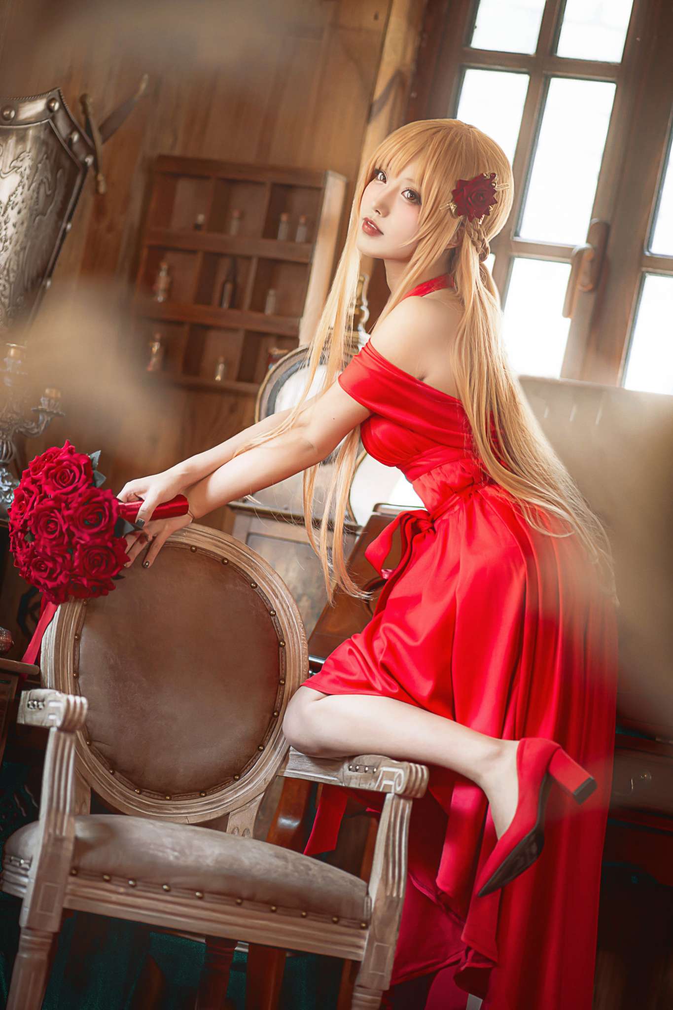 切切celia Vol.035 亚丝娜礼服 [28P-534MB]-吾爱二次元