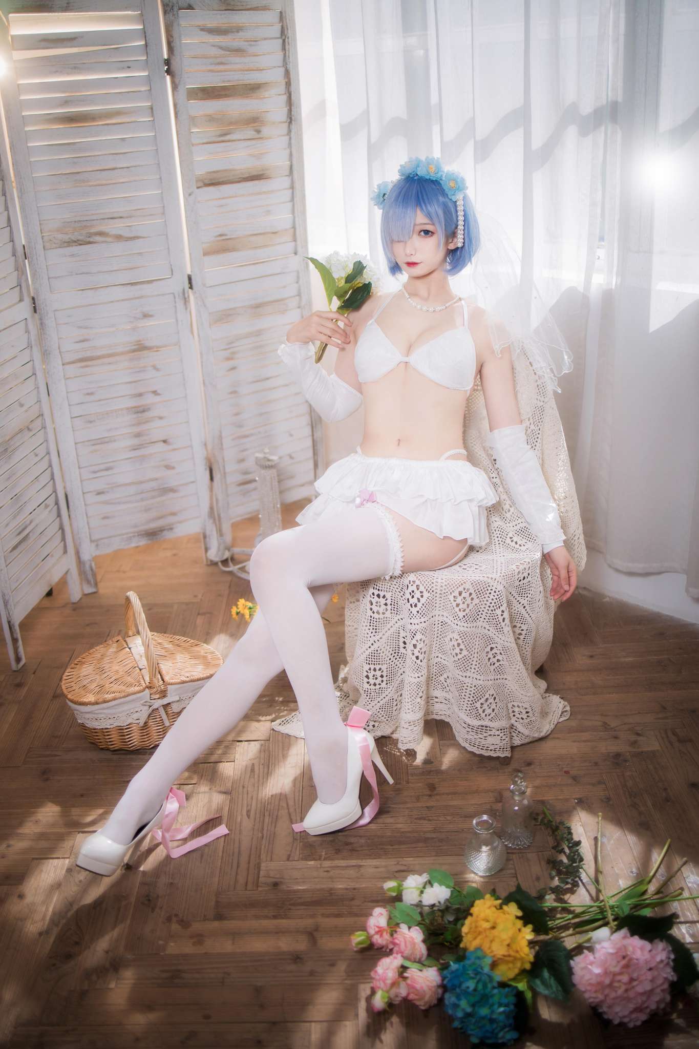 封疆疆v Vol.076 蕾姆花嫁[26P-119M]-吾爱二次元