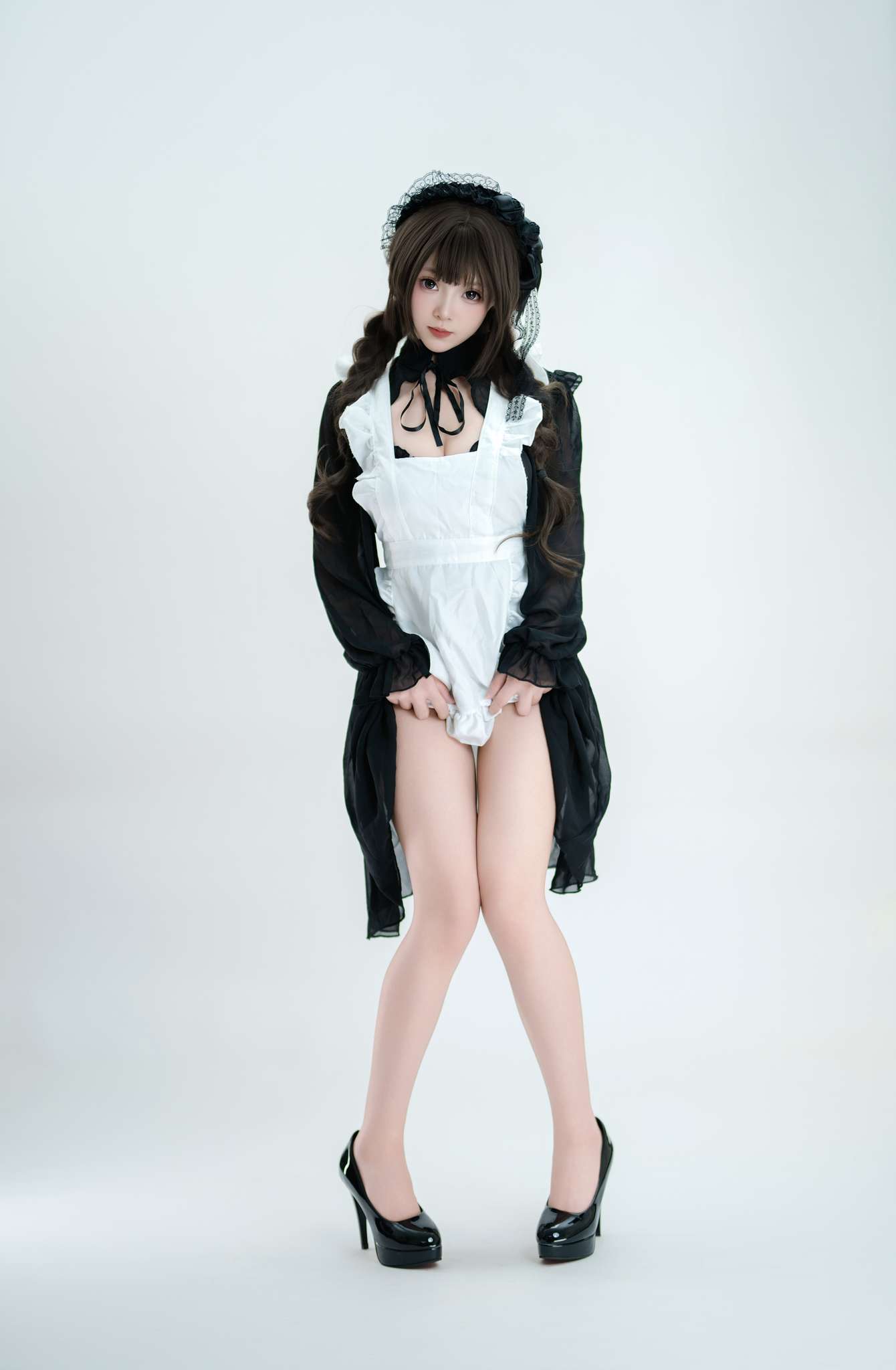 图片[4]-迷之呆梨 Vol.061 枪械女仆[68P6V-655M]-蝶影二次元
