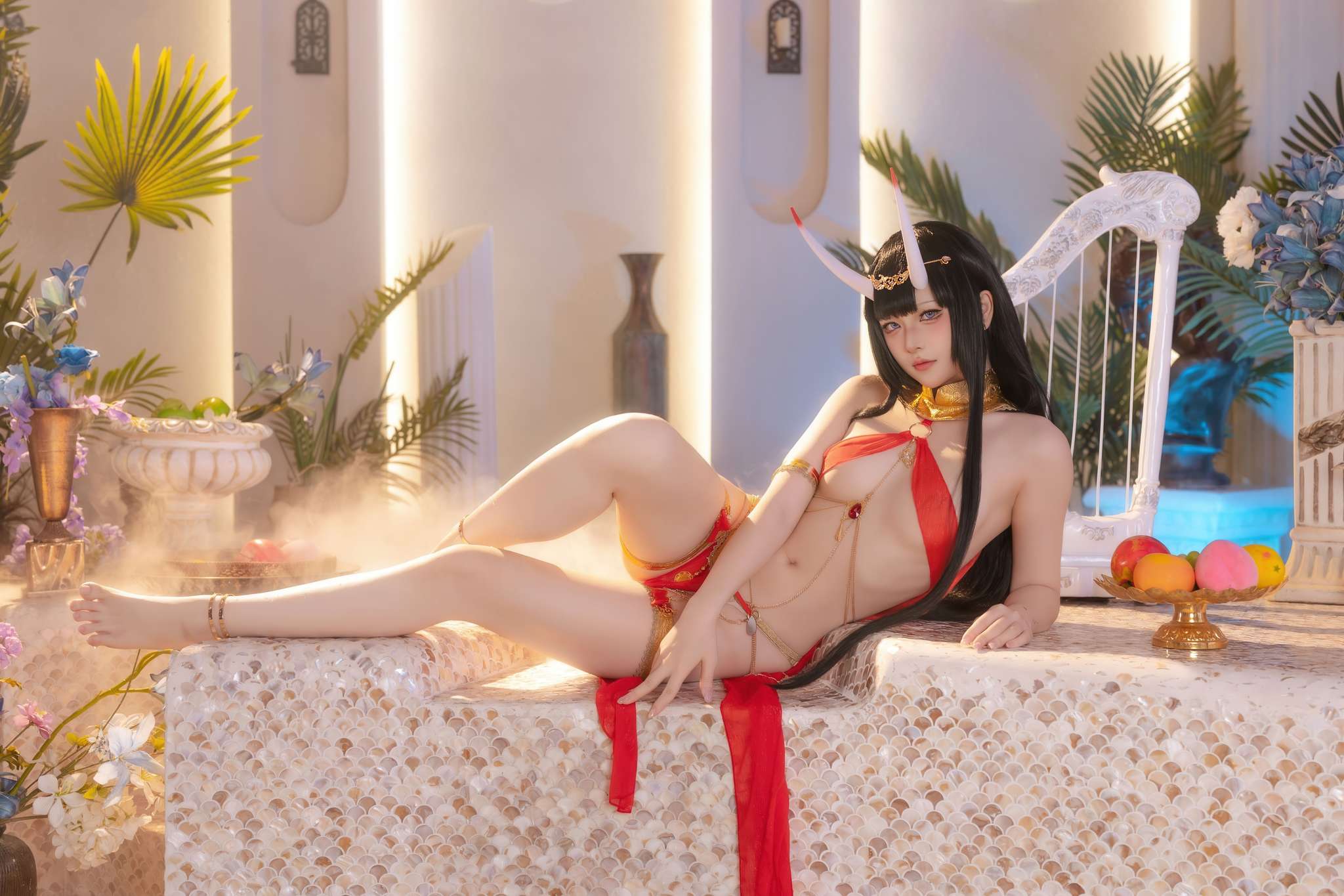 屿鱼 Vol.050 赤纱浴影 [80P-473M]-吾爱二次元