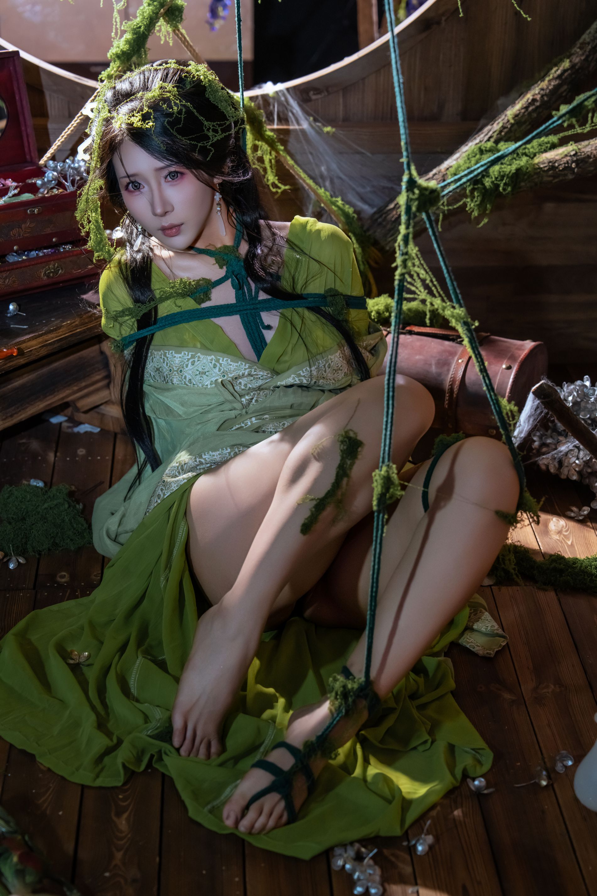 云溪溪 Vol.107 苔缚[93P1V-3.38G]-吾爱二次元