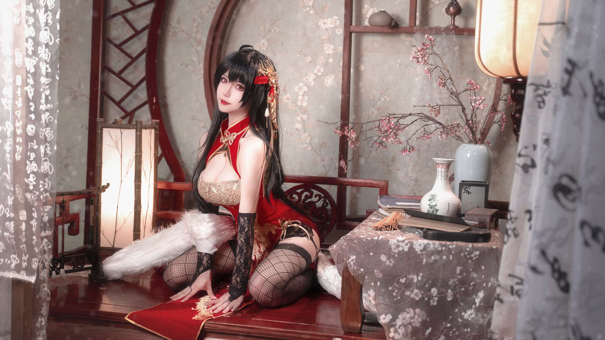 图片[5]-Seya-狮砸 Vol.035 碧蓝航线 大凤 旗袍[15P-152M]-吾爱二次元