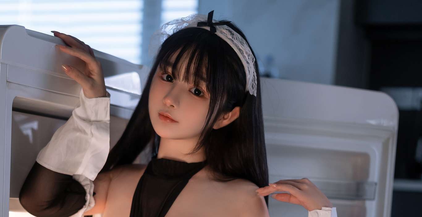 图片[5]-桜井宁宁 Vol.128 黑色女仆 [68P1V-1.05GB]-吾爱二次元