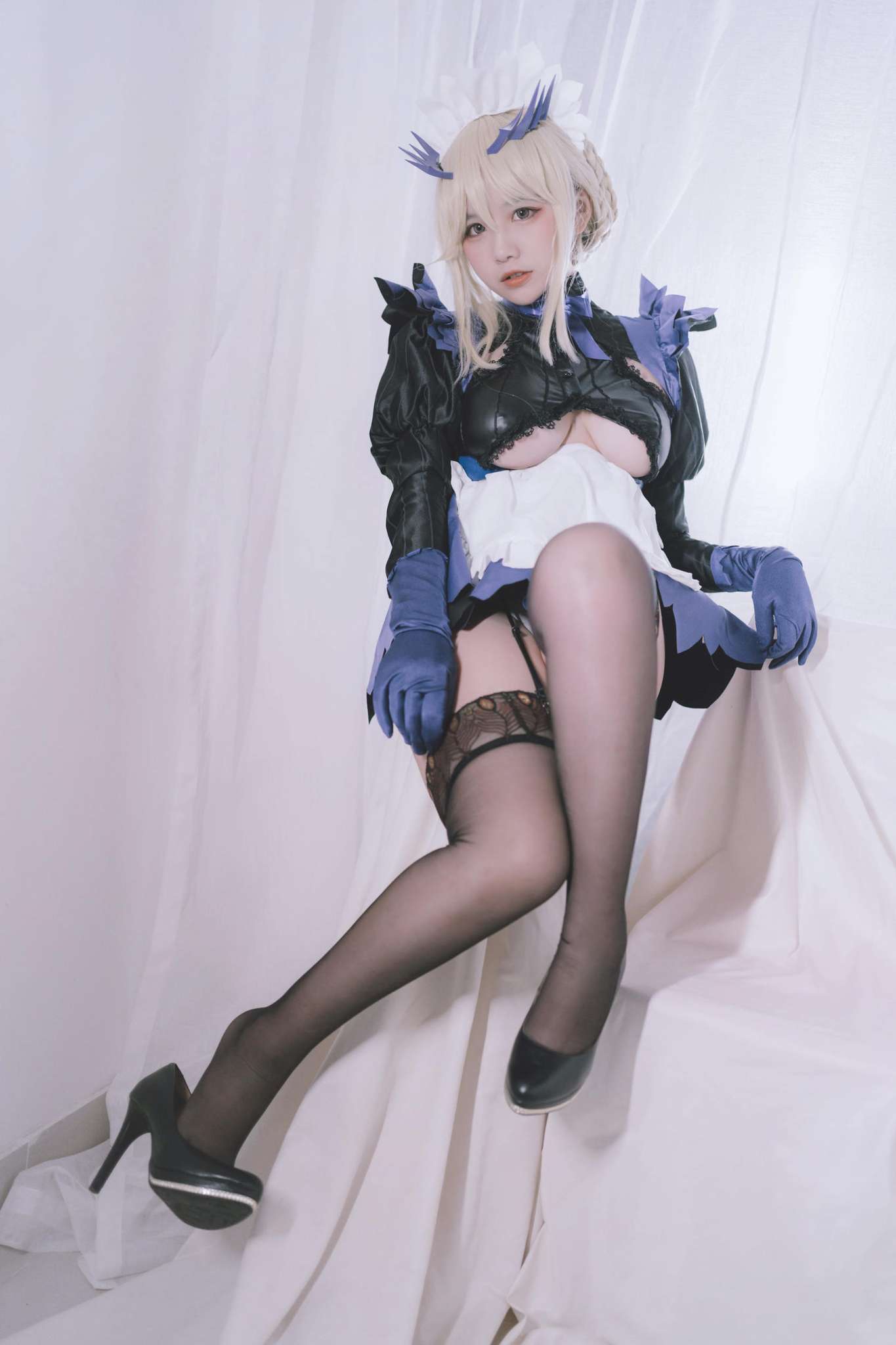 图片[5]-阿半今天很开心 Vol.036 黑枪呆女仆 [69P-756MB]-蝶影二次元