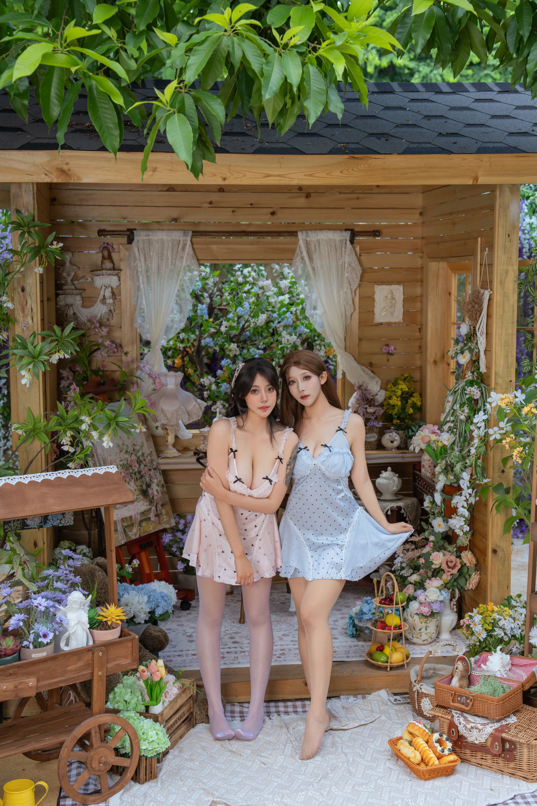 云溪溪 Vol.109 &奈汐酱nice 奶桃 花眠[90P1V-2.6G]-吾爱二次元