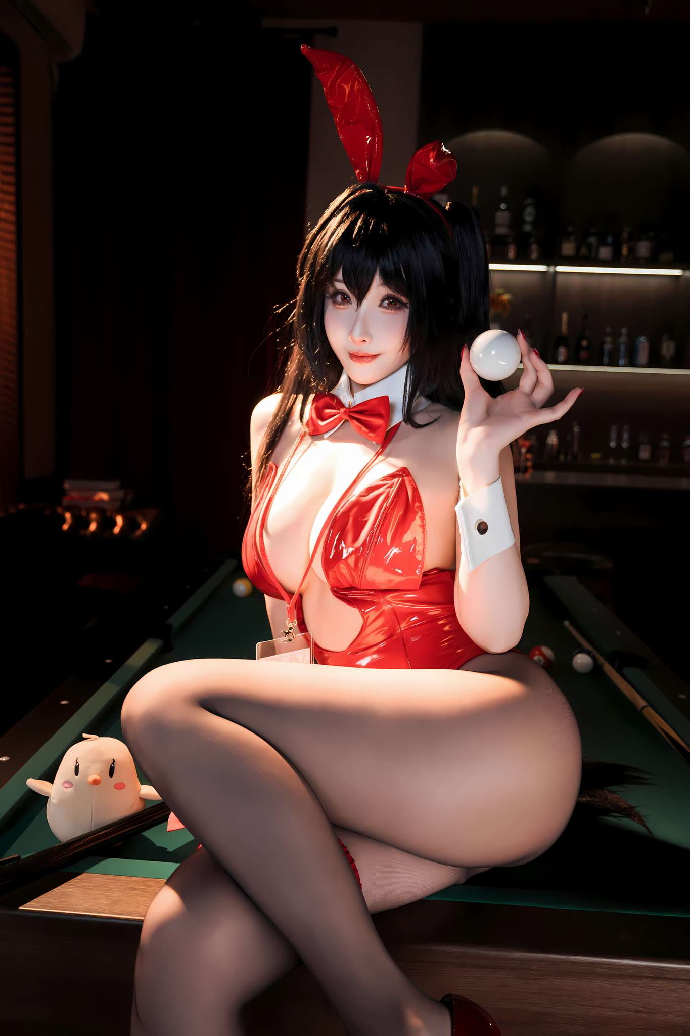 rioko凉凉子 Vol.143 大凤桌球兔女郎[49P7V-462M]-吾爱二次元