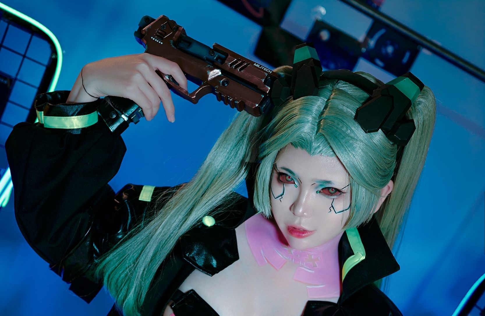 ZinieQ Vol.034 Rebecca (Cyberpunk Edgerunners)[44P-396M]-吾爱二次元