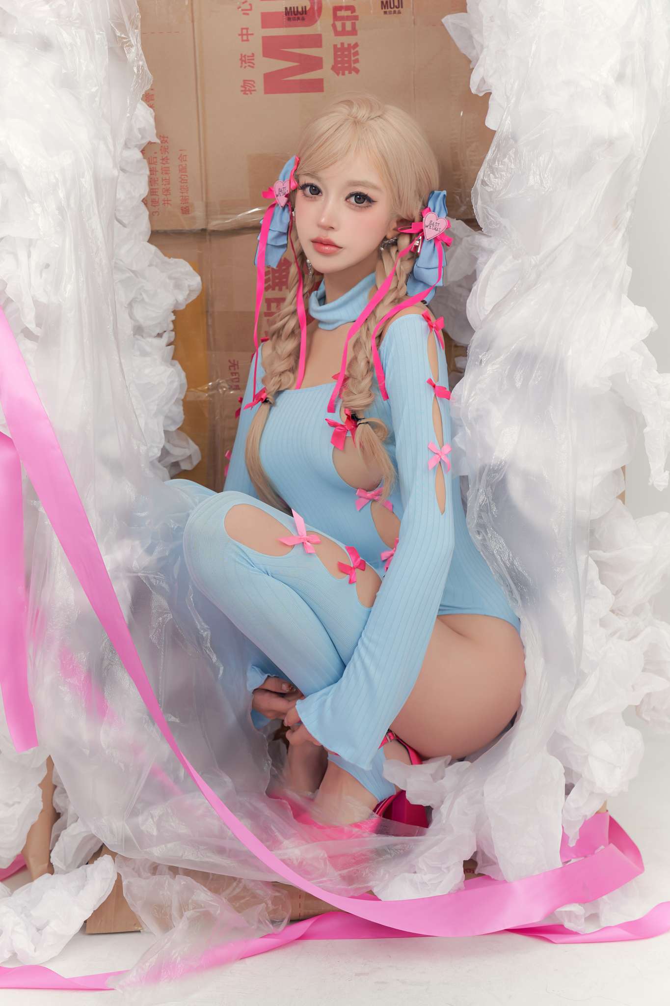 过期米线线喵 Vol.163 异世界玩偶[56P-797M]-吾爱二次元