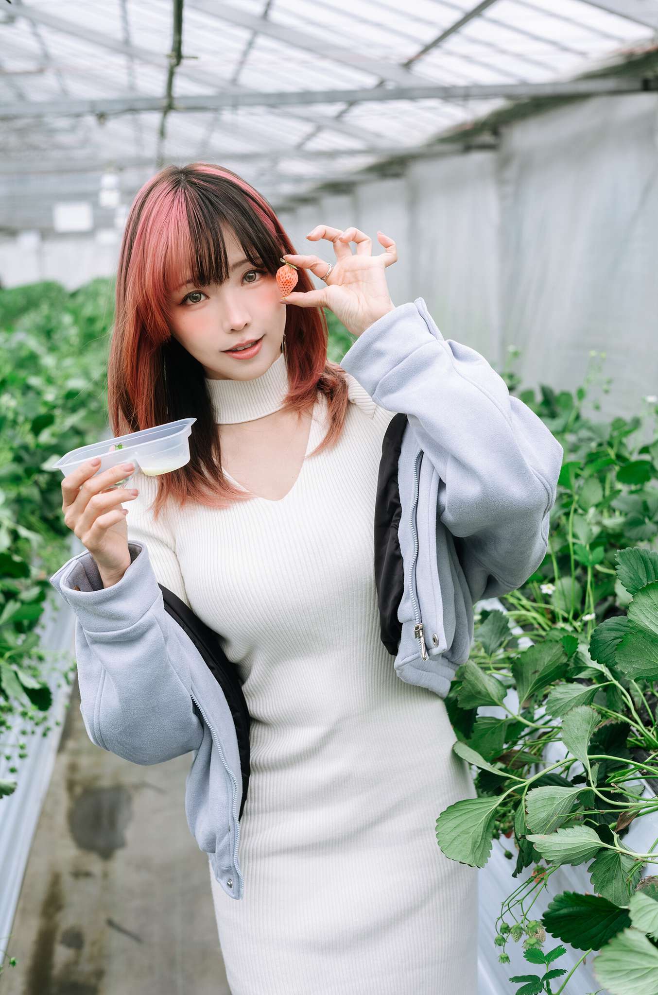 图片[4]-ElyEE子 Vol.152 Strawberry Picking Date [34P2V-128MB]-吾爱二次元
