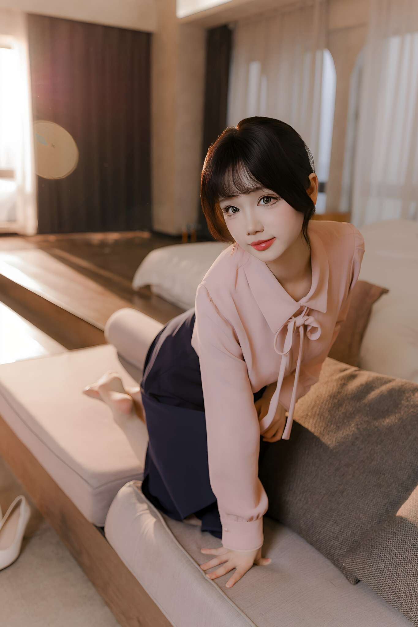 雪晴Astra Vol.084 肉丝通勤OL [71P1V-1.37G]-吾爱二次元