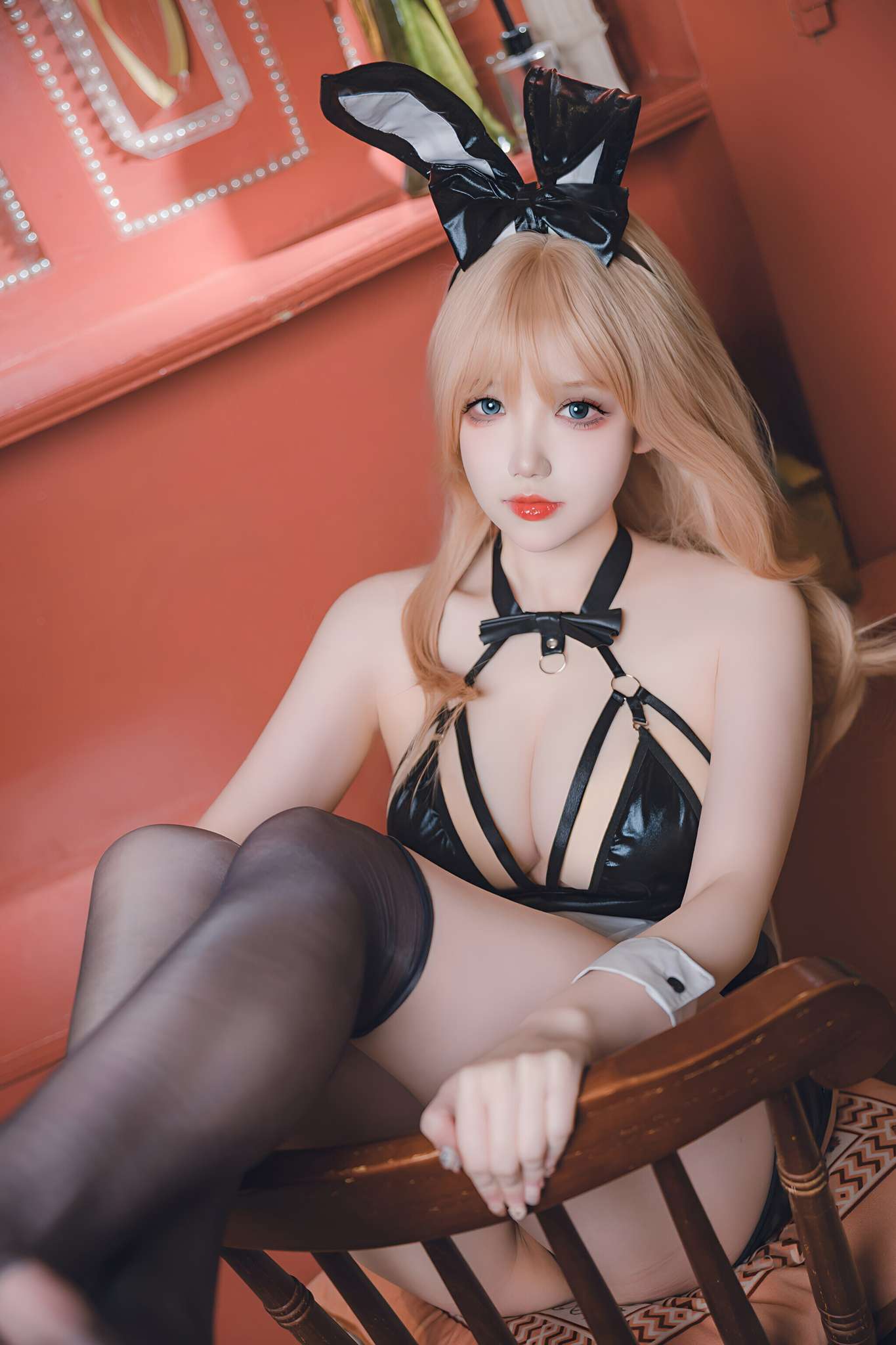 雪晴Astra Vol.086 金发兔女郎[73P1V-1.47G]-吾爱二次元