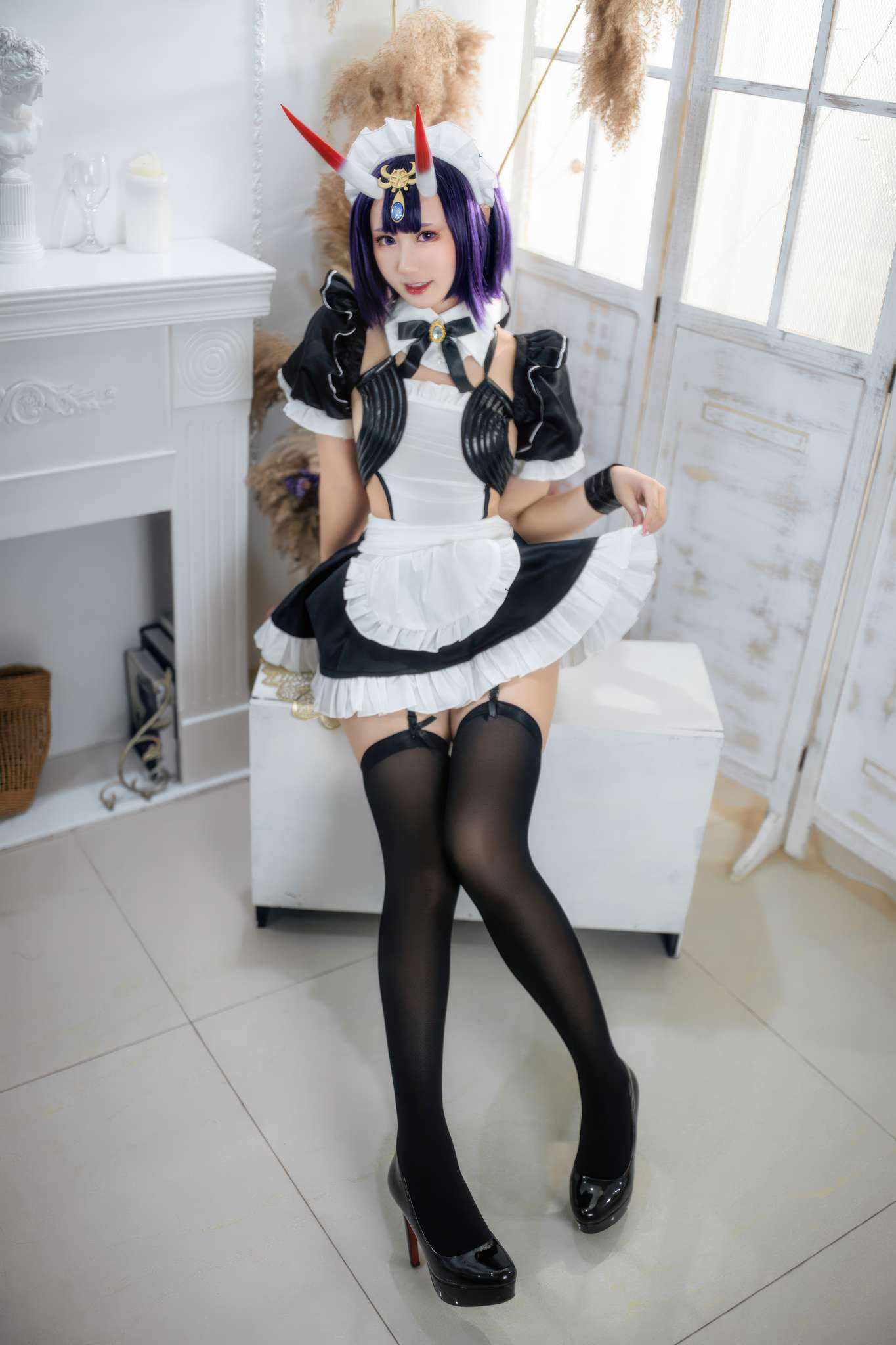 图片[5]-羽生三未 Vol.026 FGO-酒吞童子女仆[20P-148M]-吾爱二次元