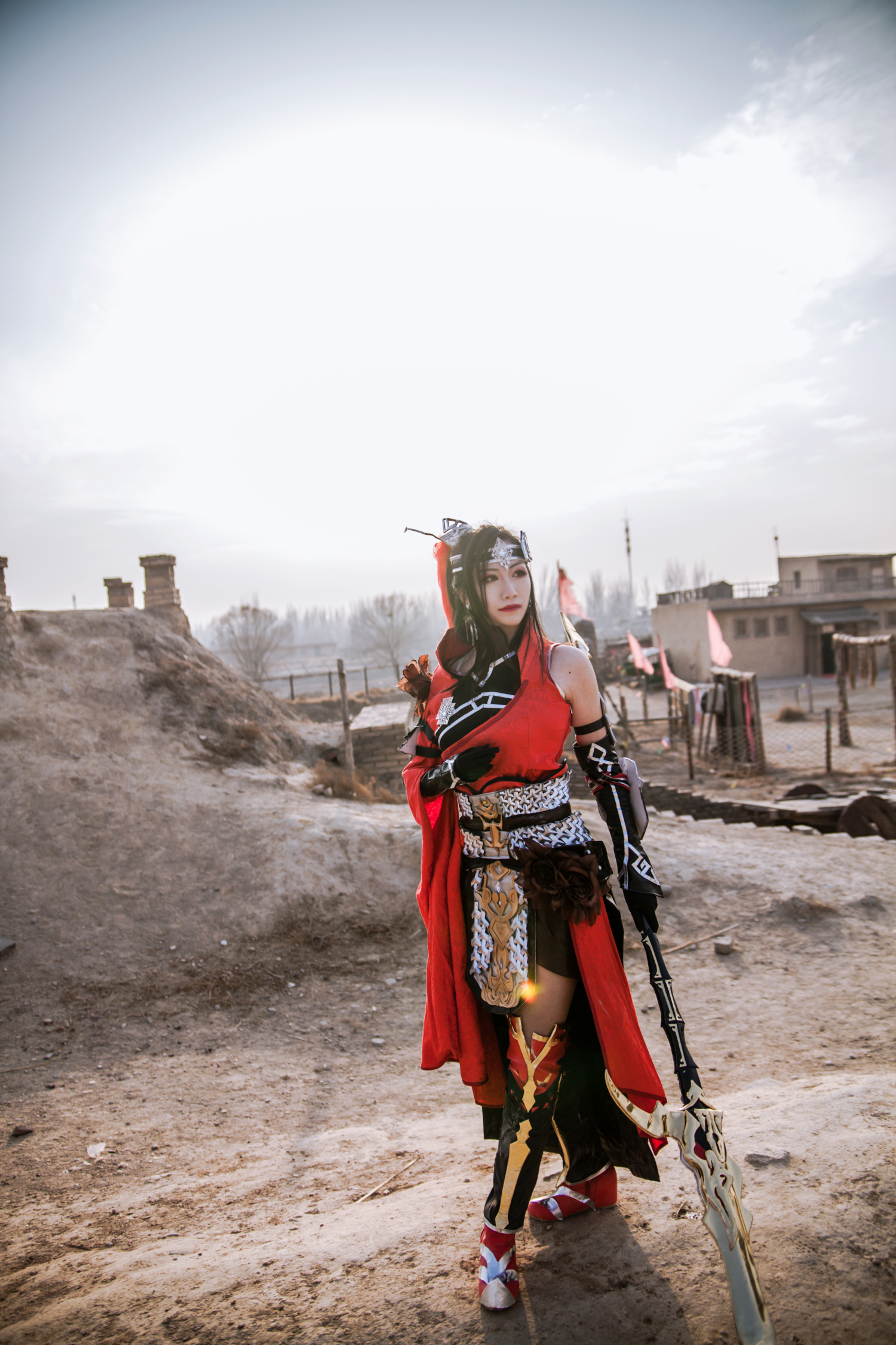 【大漠苍狼】天策 破虏军娘 剑网三