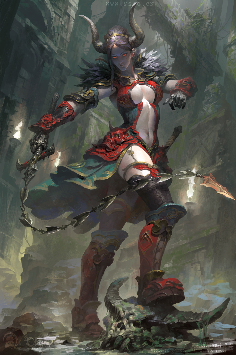 元素动力冯伟天魔劫系列